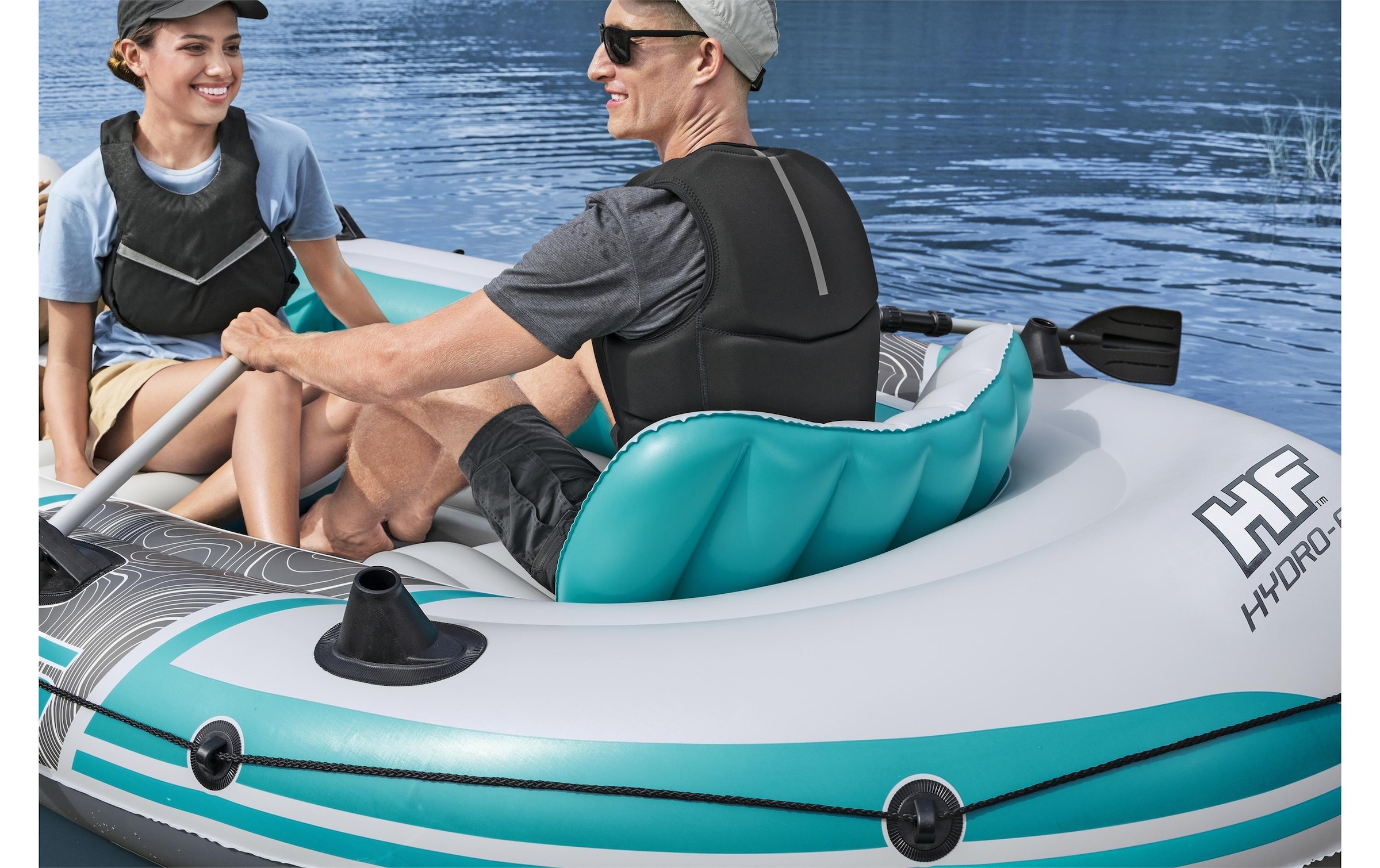 Bestway Schlauchboot »Hydro-Force Komplett-Set Adventure Elite X5« Gummiboot