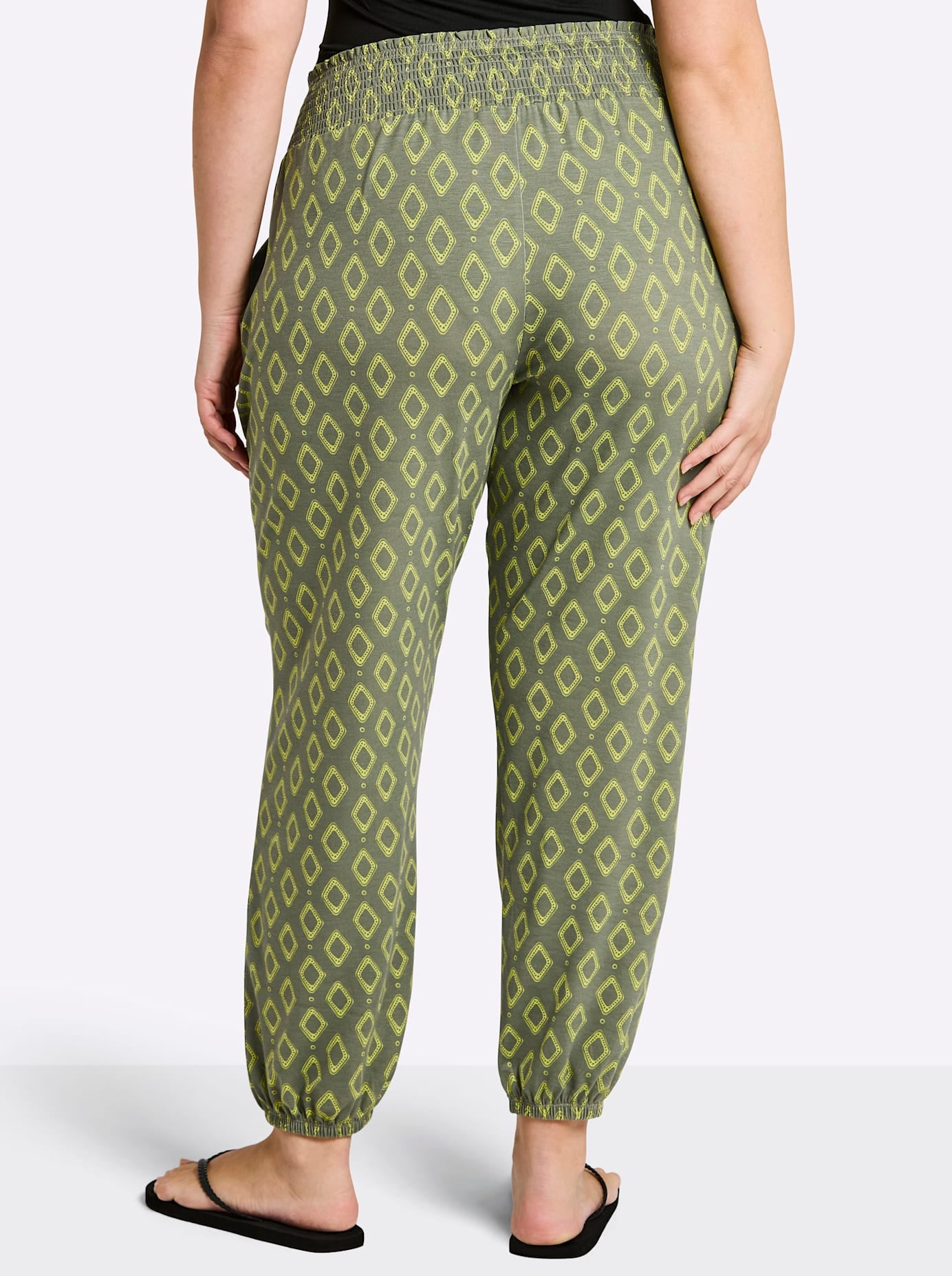 Sheego Pantalon à enfiler