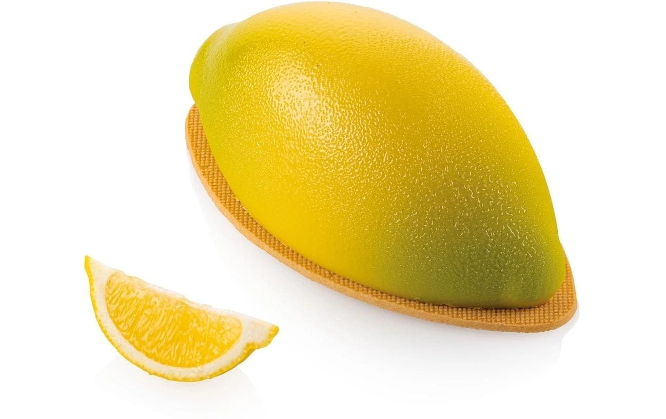   Moule à pâtisserie »Silikomart – Zitrone 700 Silikon, mit Ausstecher«