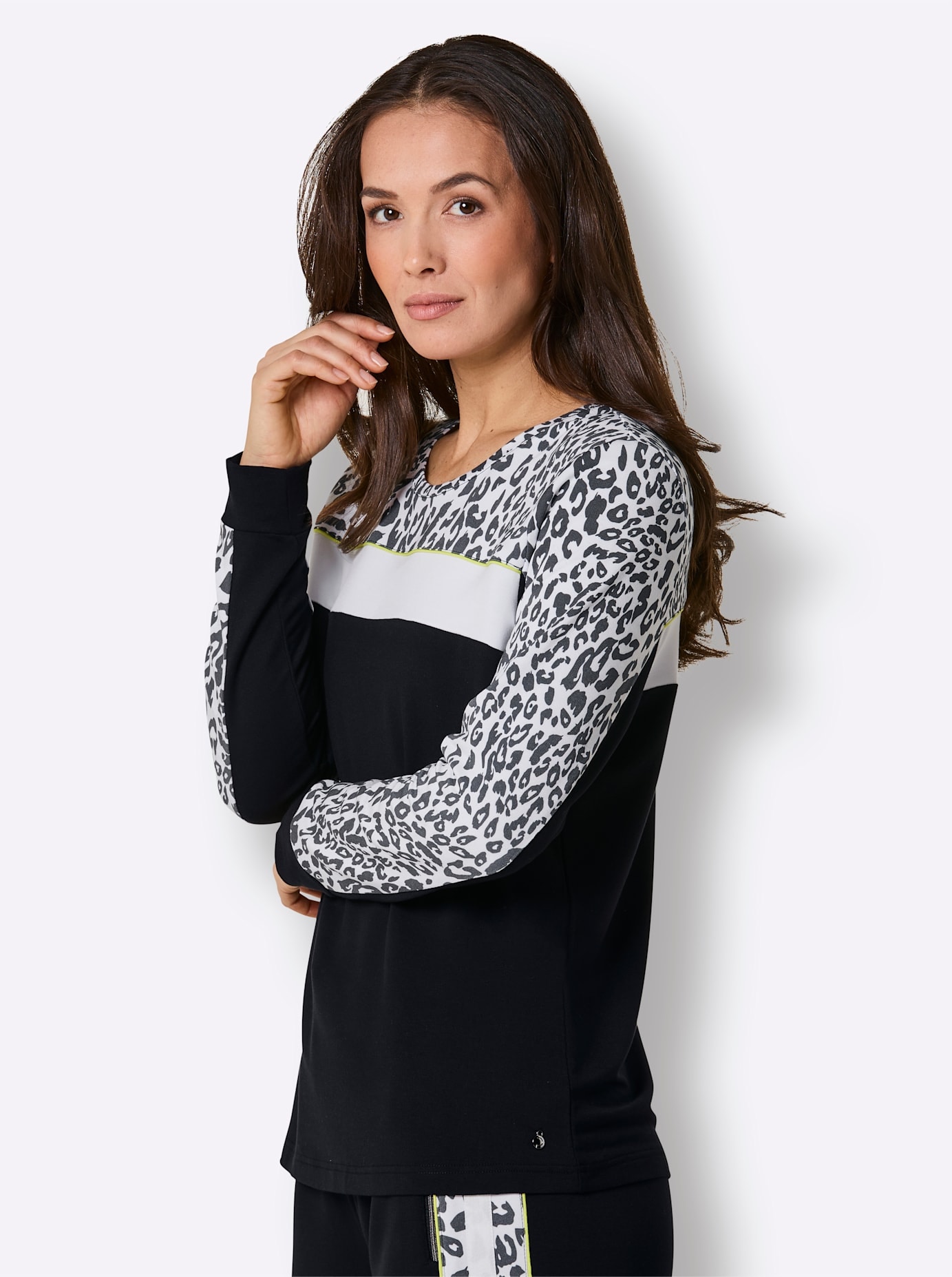 CREATION L PREMIUM T-shirt à manches longues »Shirt« 1