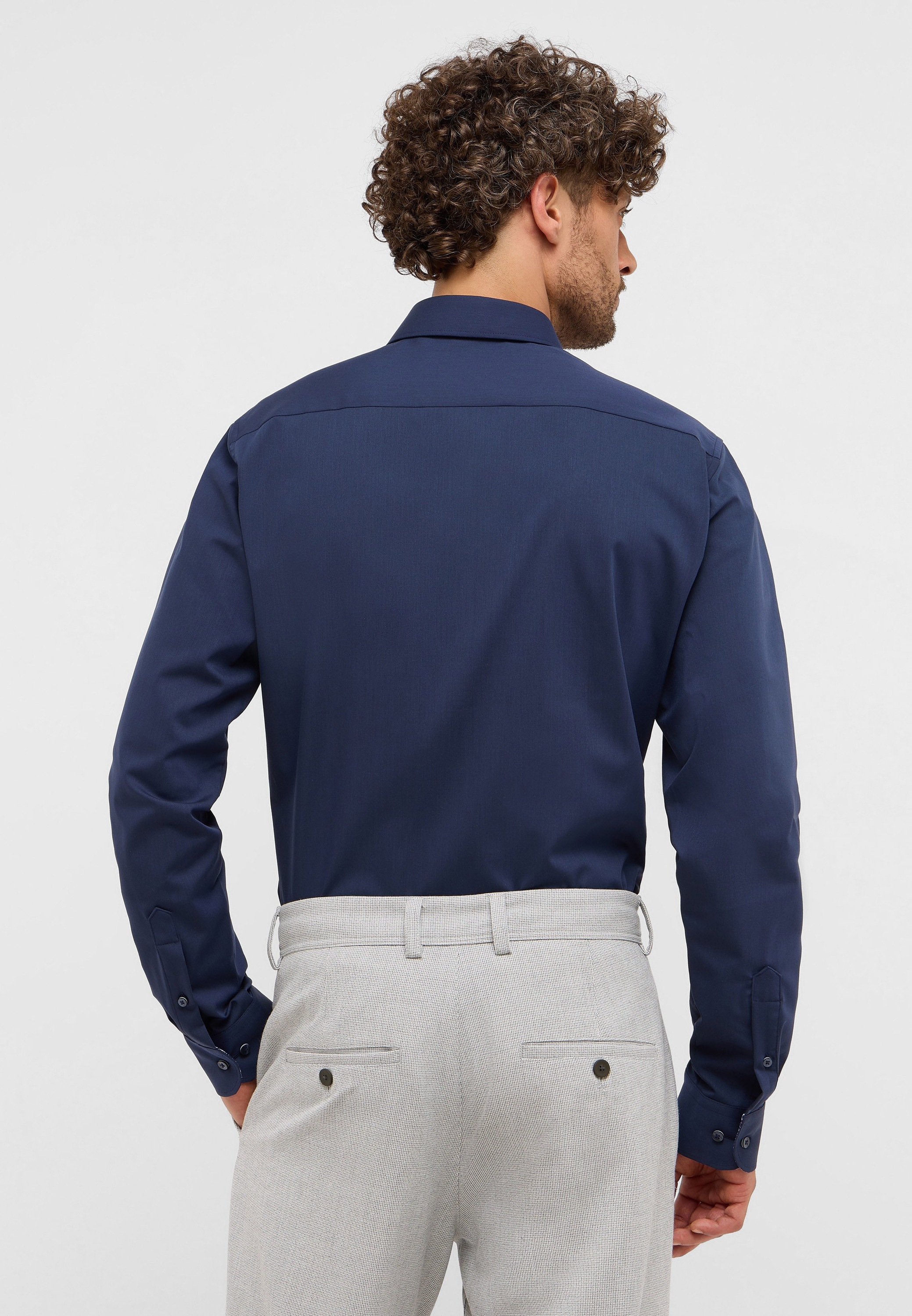 Eterna Langarmhemd »SLIM FIT« NON IRON (bügelfrei)