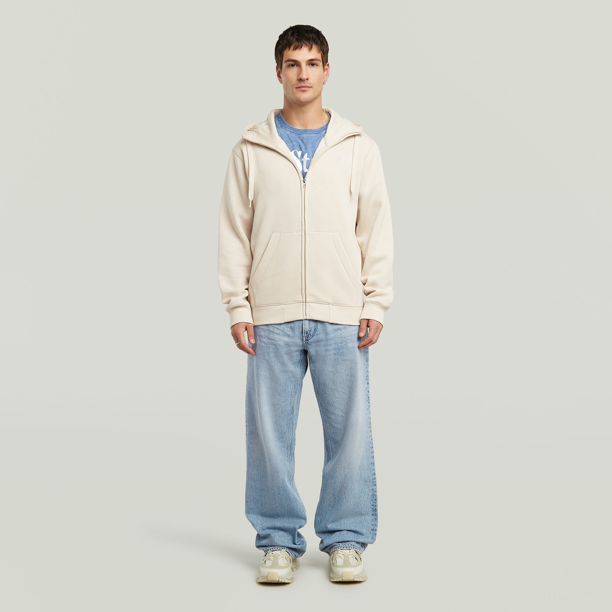 G-STAR Kapuzensweatjacke »Premium Basic Hooded Zip Sweater«