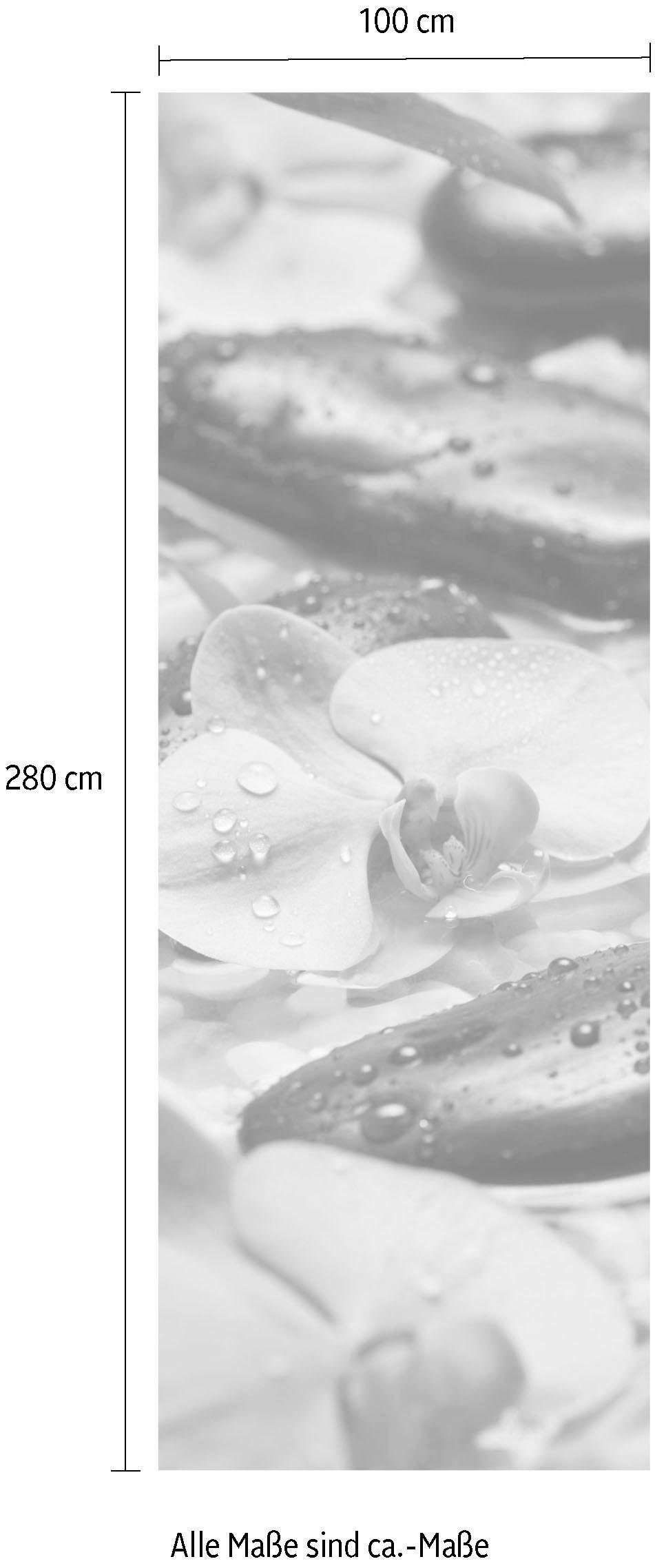 Komar Papier peint intissé »Digitaldruck Vlies -  Wellness - Grösse 100 x 280 cm« imprimé Wohnzimmer, Schlafzimmer