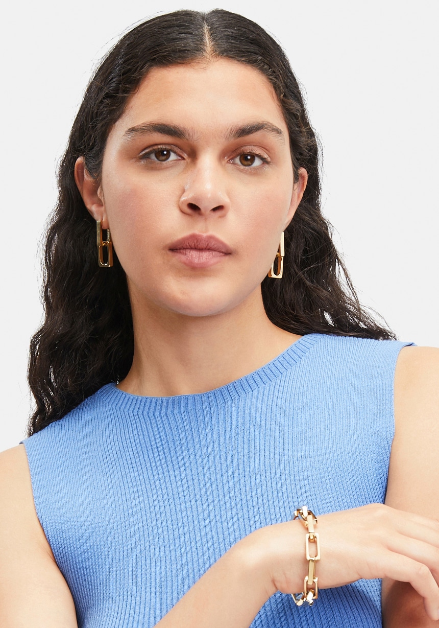 Liebeskind Berlin Armband »Schmuck Geschenk Edelstahl Armkette Big Link«