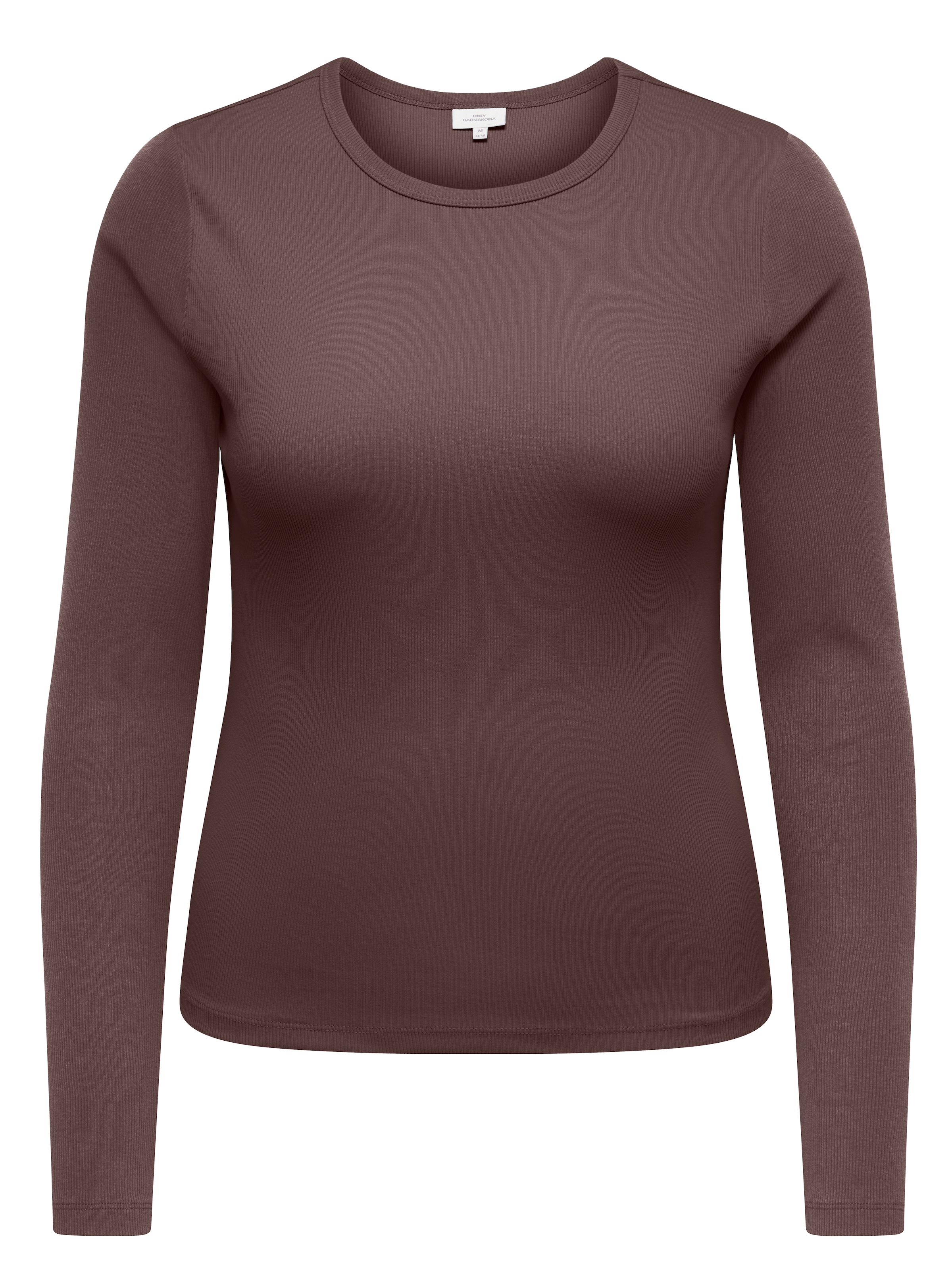 ONLY CARMAKOMA T-shirt à manches longues »CARVAL L/S O-NECK TOP JRS NOOS« Baumwollmischung, regular fit
