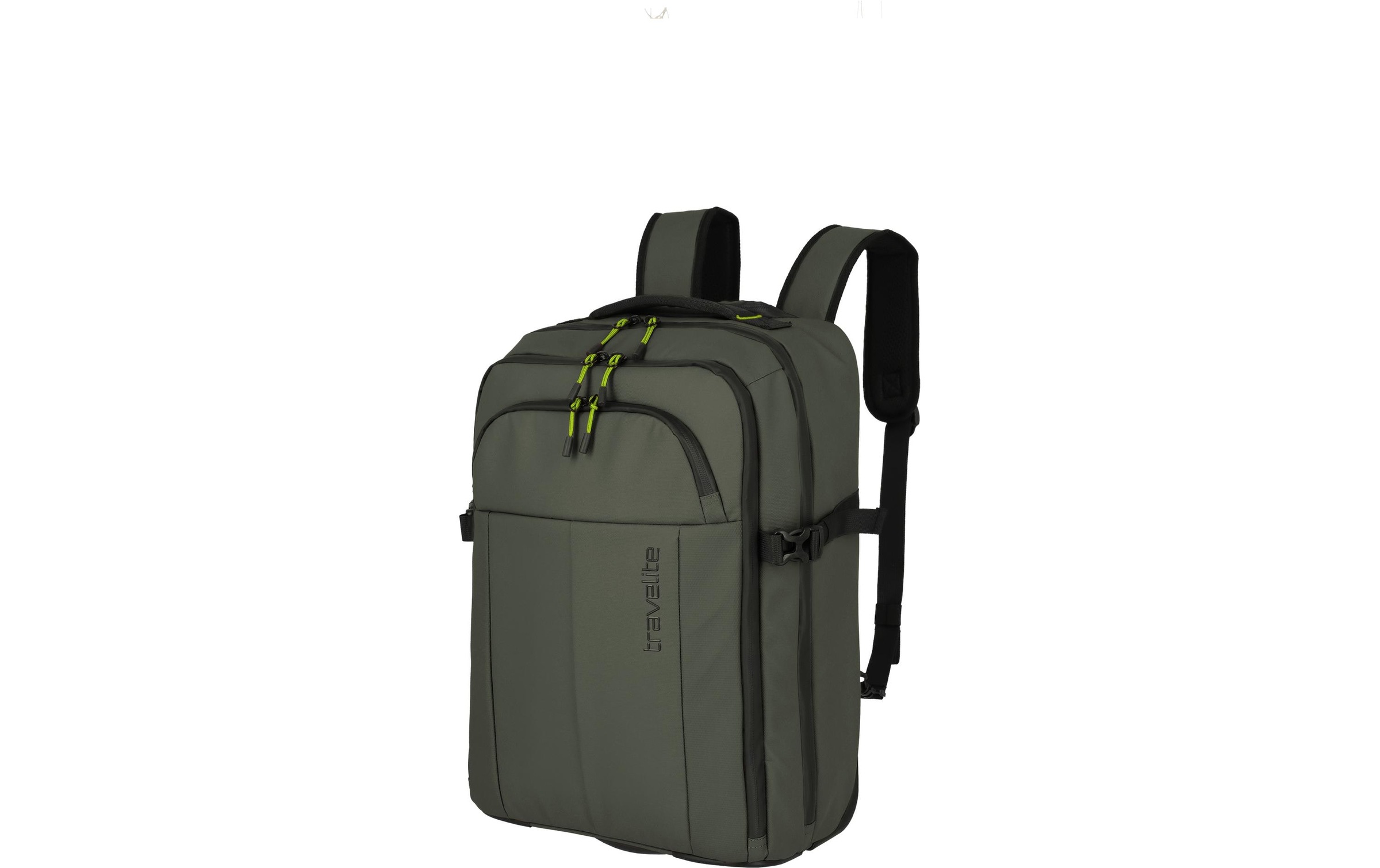 travelite Trolley »BRIIZE Backpack L 27 l« 27 litre 2 Rollen