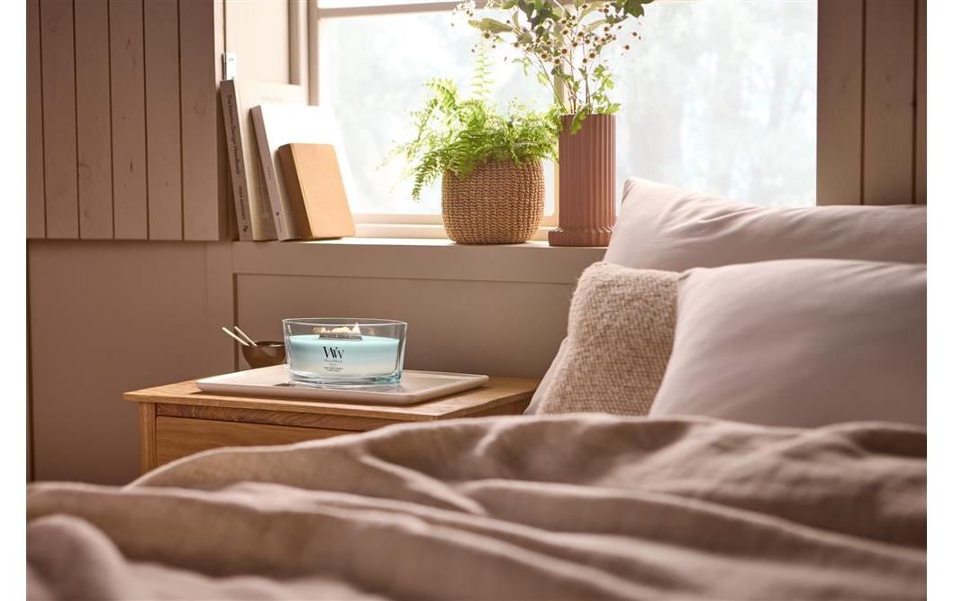 Woodwick Duftkerze »Driftwood Shores Trilogy Ellipse«
