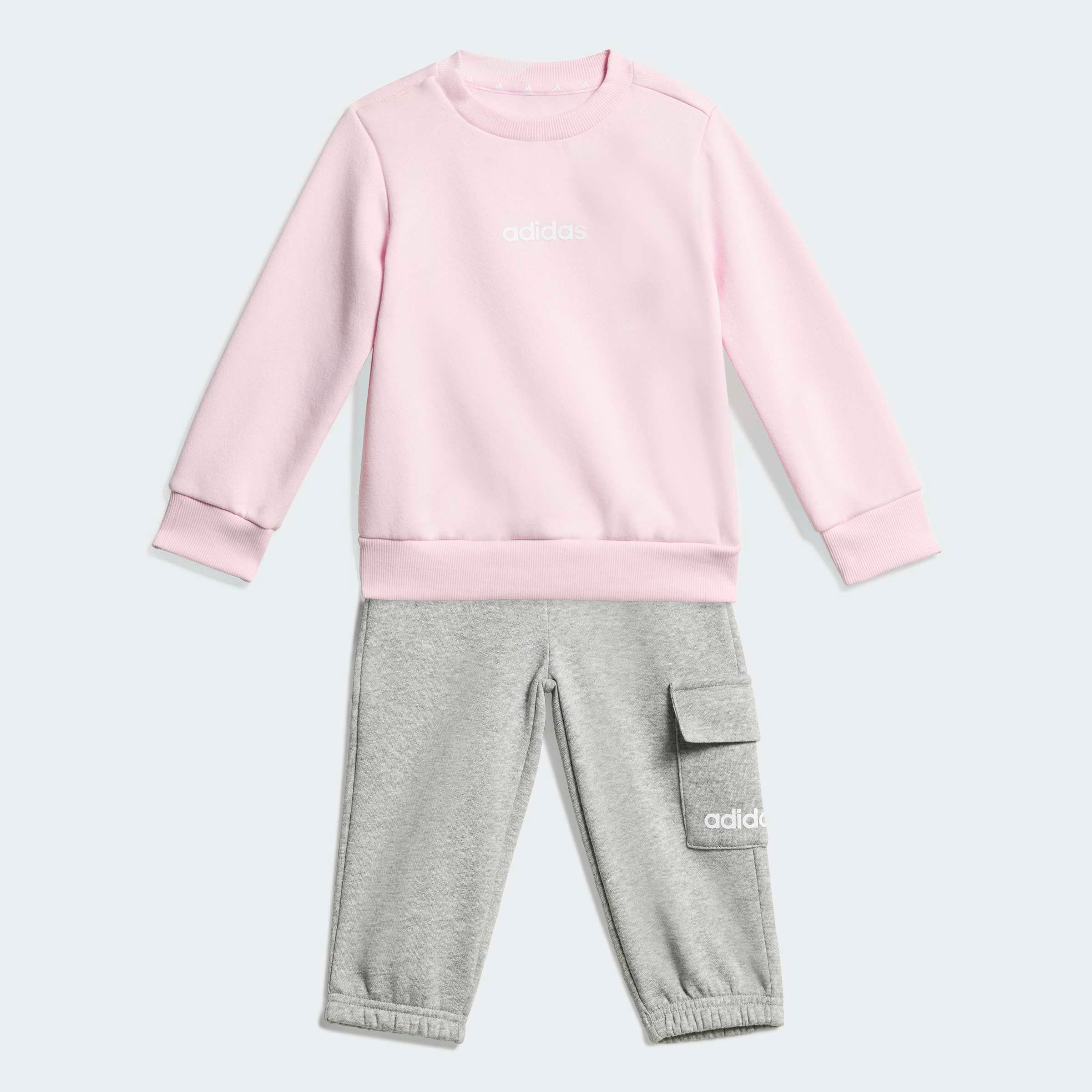 adidas Sportswear Trainingsanzug »ESSENTIALS KIDS« 2 tlg. für Babys, sportlicher Zweiteiler, 2-teiliges Set