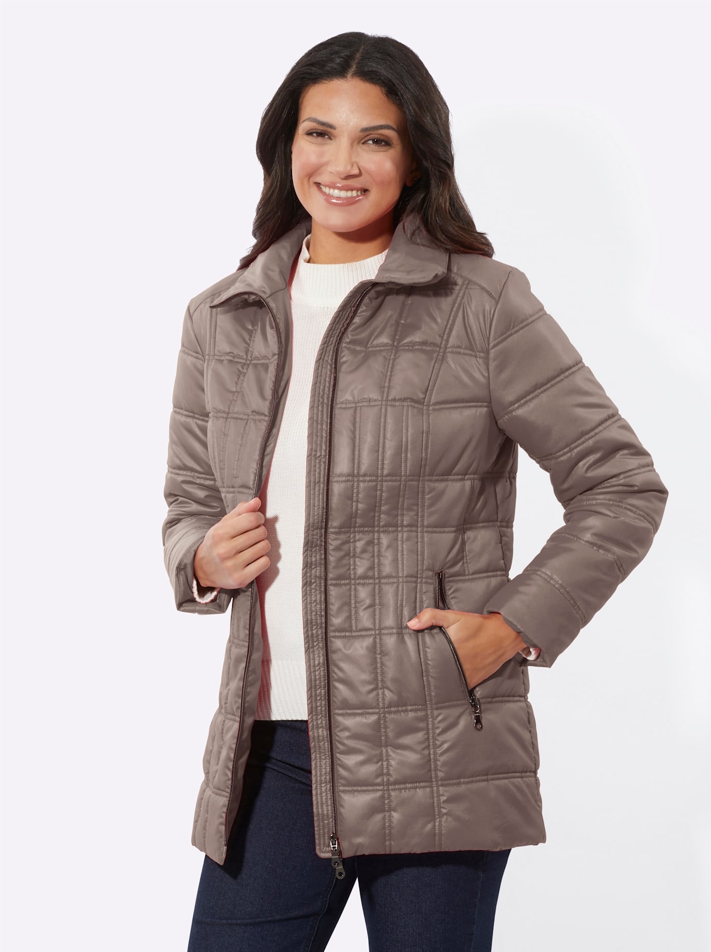 Classic Basics Steppjacke ohne Kapuze