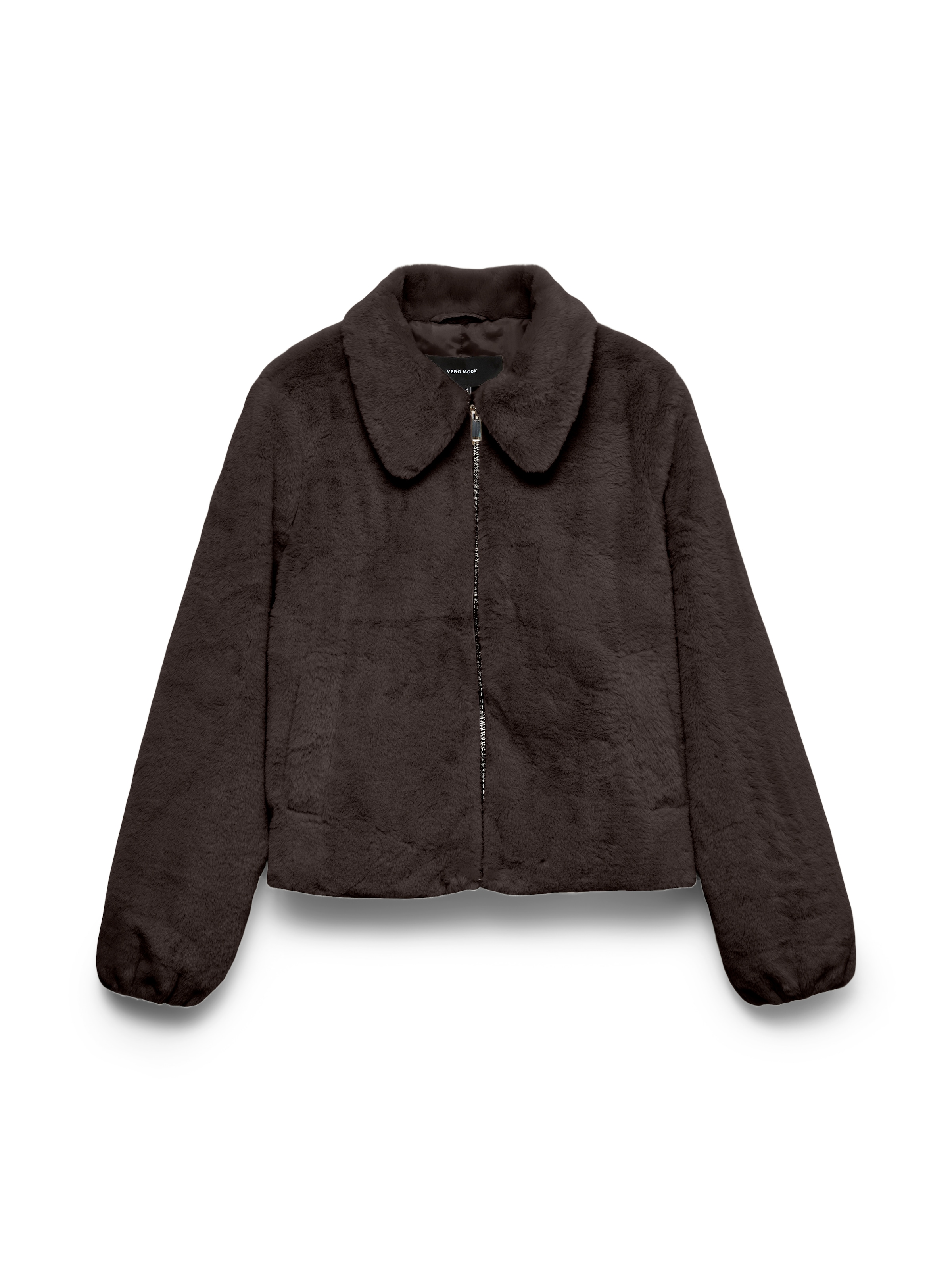 Vero Moda Veste en fausse fourrure »VMSOLAIMA SHORT JACKET NOOS« fibre synthétique, imitation fourrure