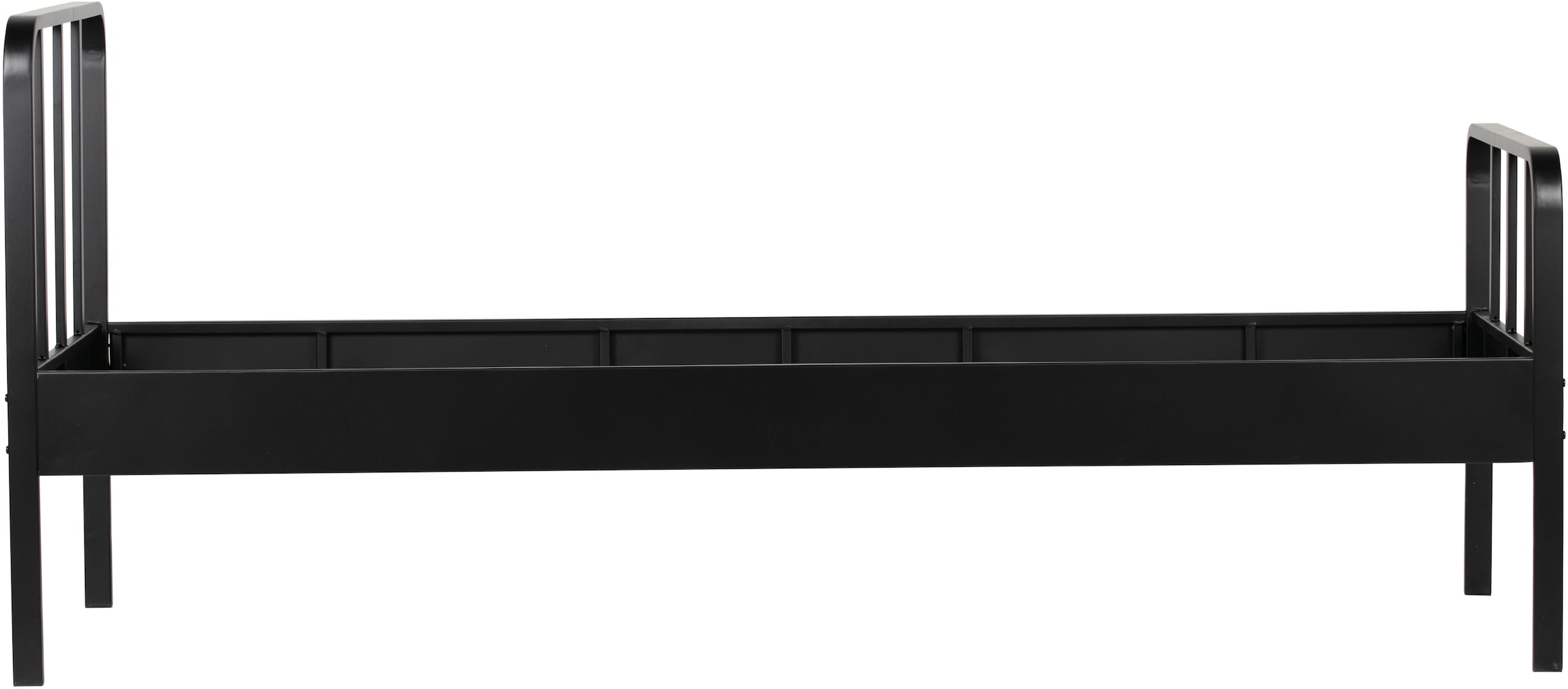 WOOOD Sommier »Mees tahlrahmen pulverbeschichtet mit Kopf- und Fussteil« Dimensions du matelas 120x200 cm, capacité de charge 150 kg