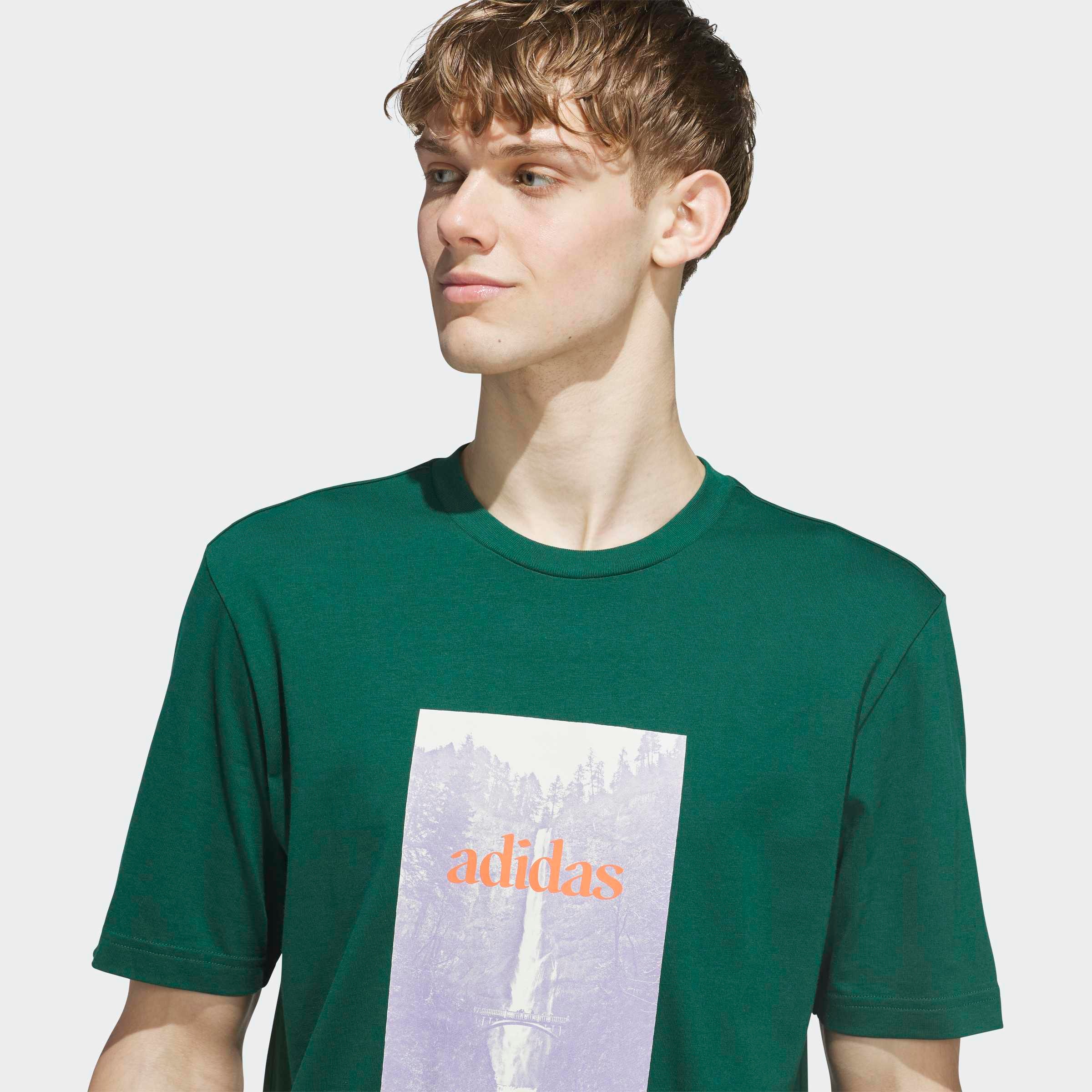 adidas Sportswear T-shirt »WATERFALL GRAFIK« pour adultes