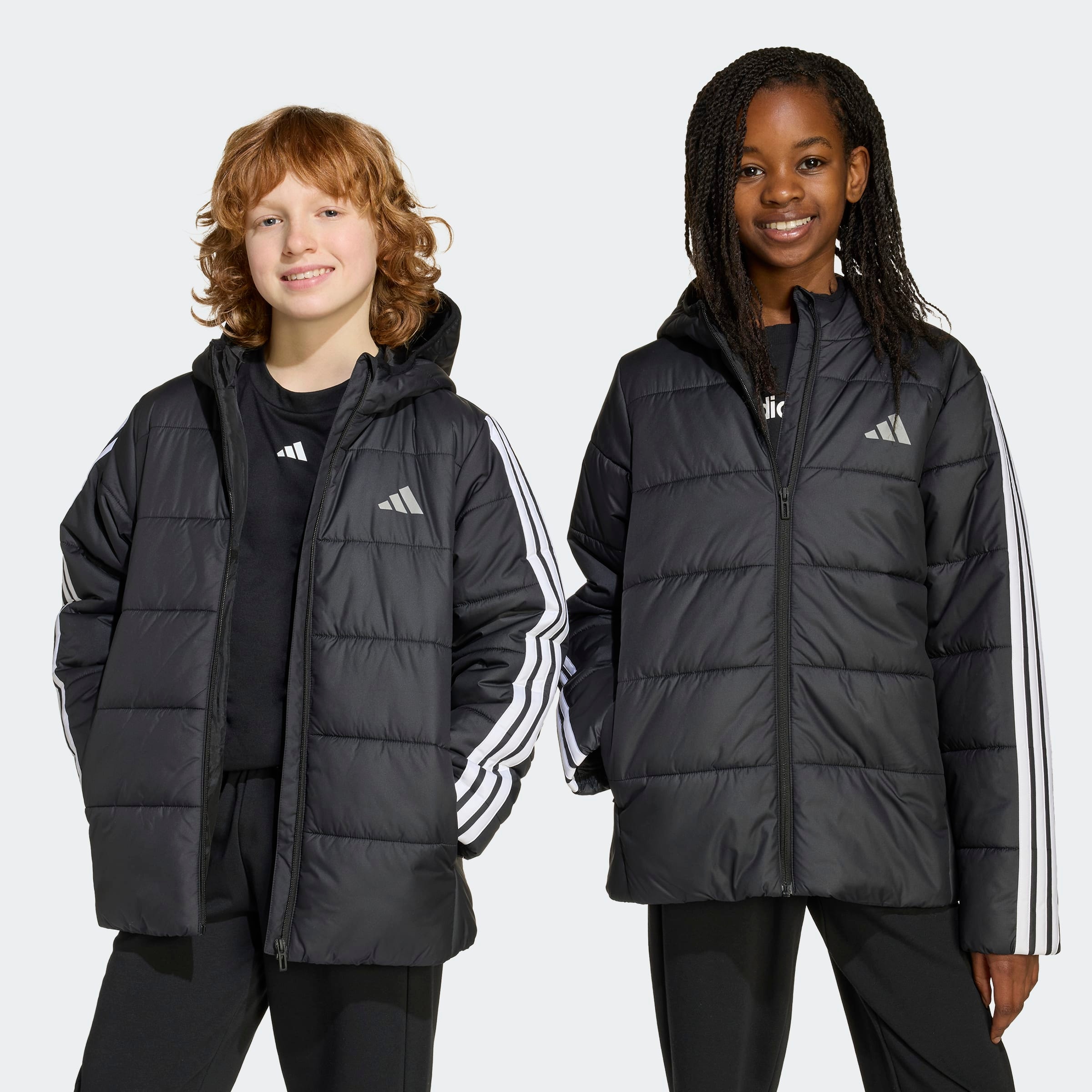 adidas Sportswear Veste d'hiver »ESSENTIALS 3-STREIFEN GEFÜTTERTE«