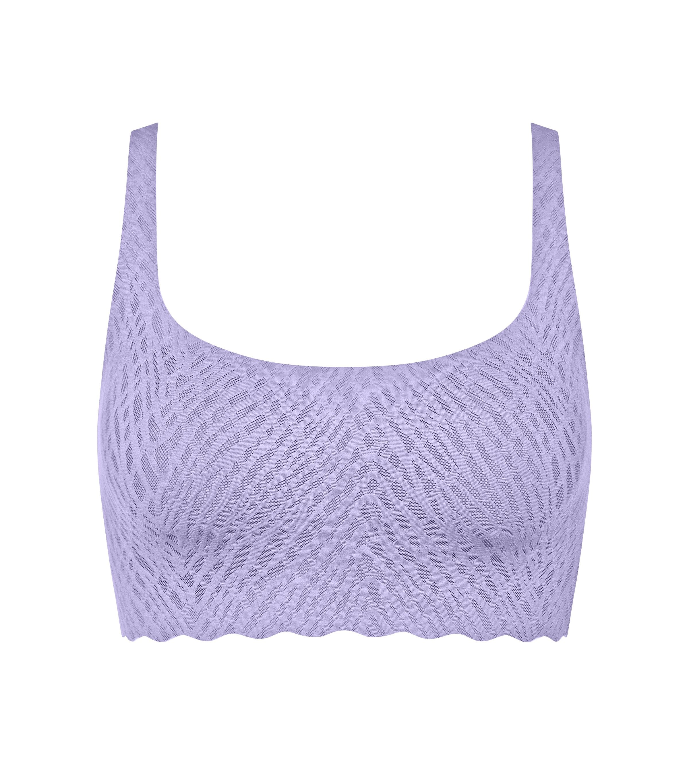 sloggi Bustier »ZERO Feel Bliss« mit herausnehmbaren, atmungsaktiven Pads und Stretch-Spitze