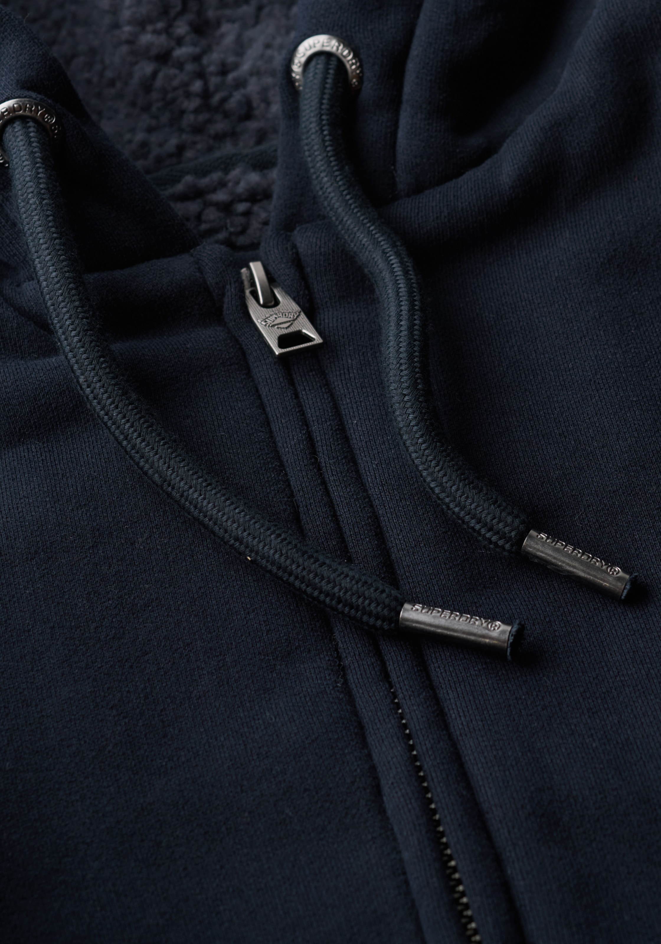 Superdry Kapuzensweatjacke »Borg Lined Ziphood«