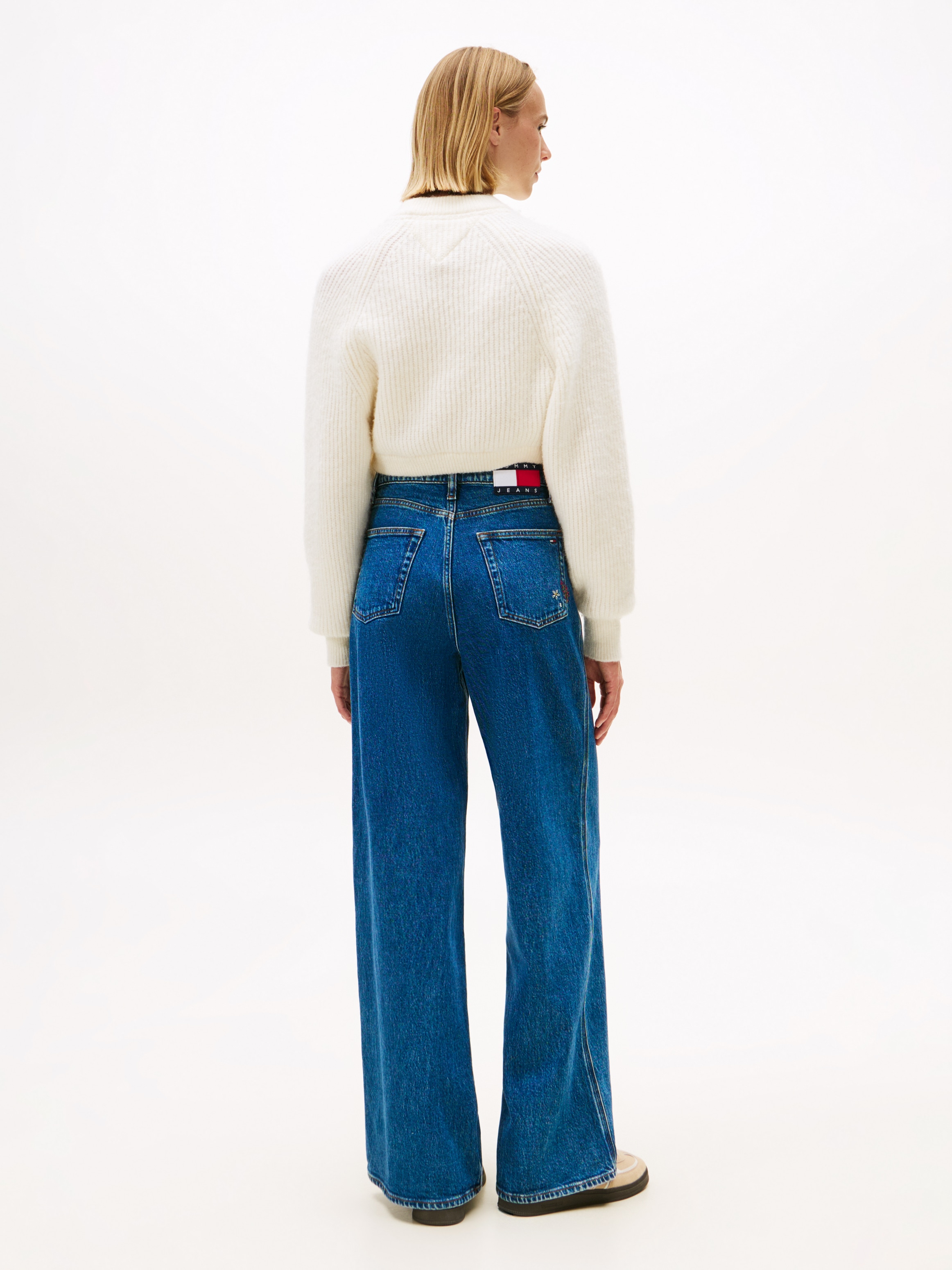 Tommy Jeans Jeans loose fit »CLAIRE HR WD EMBRO  BI4139«