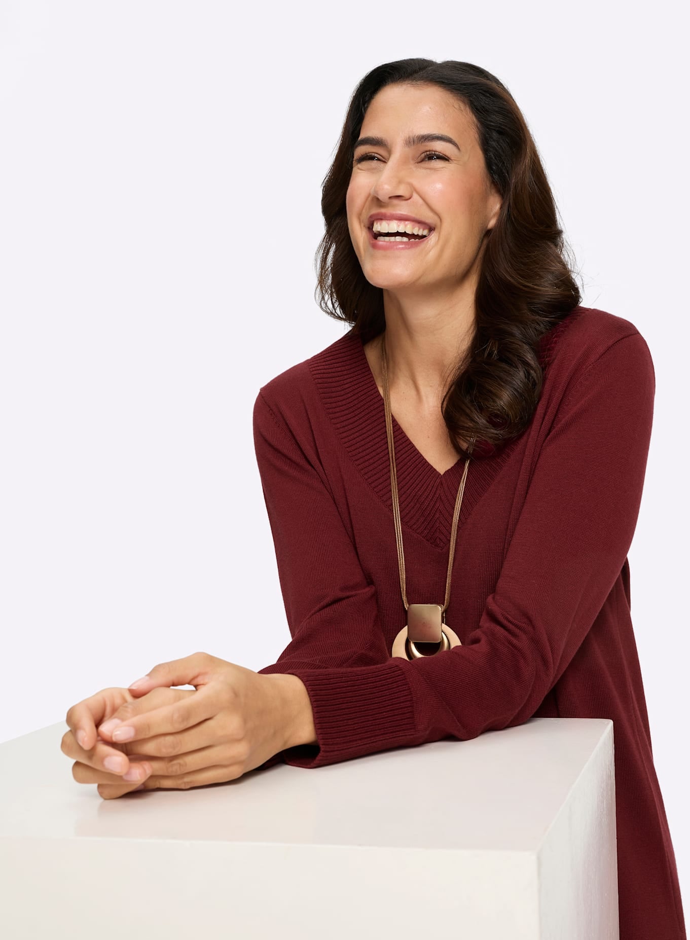 Inspirationen Pull long »Longpullover«