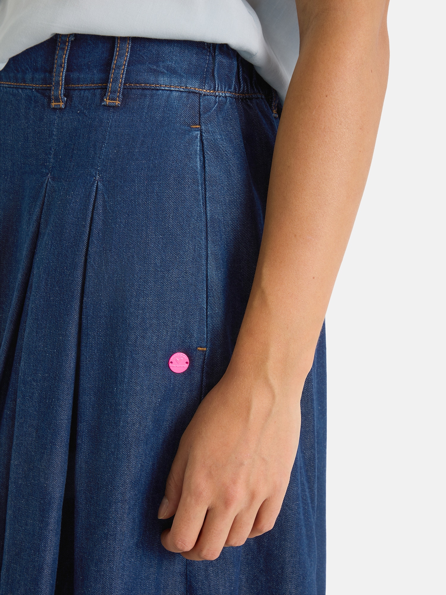 Lieblingsstück Jupe midi »PrittL« mit Faltenwurf