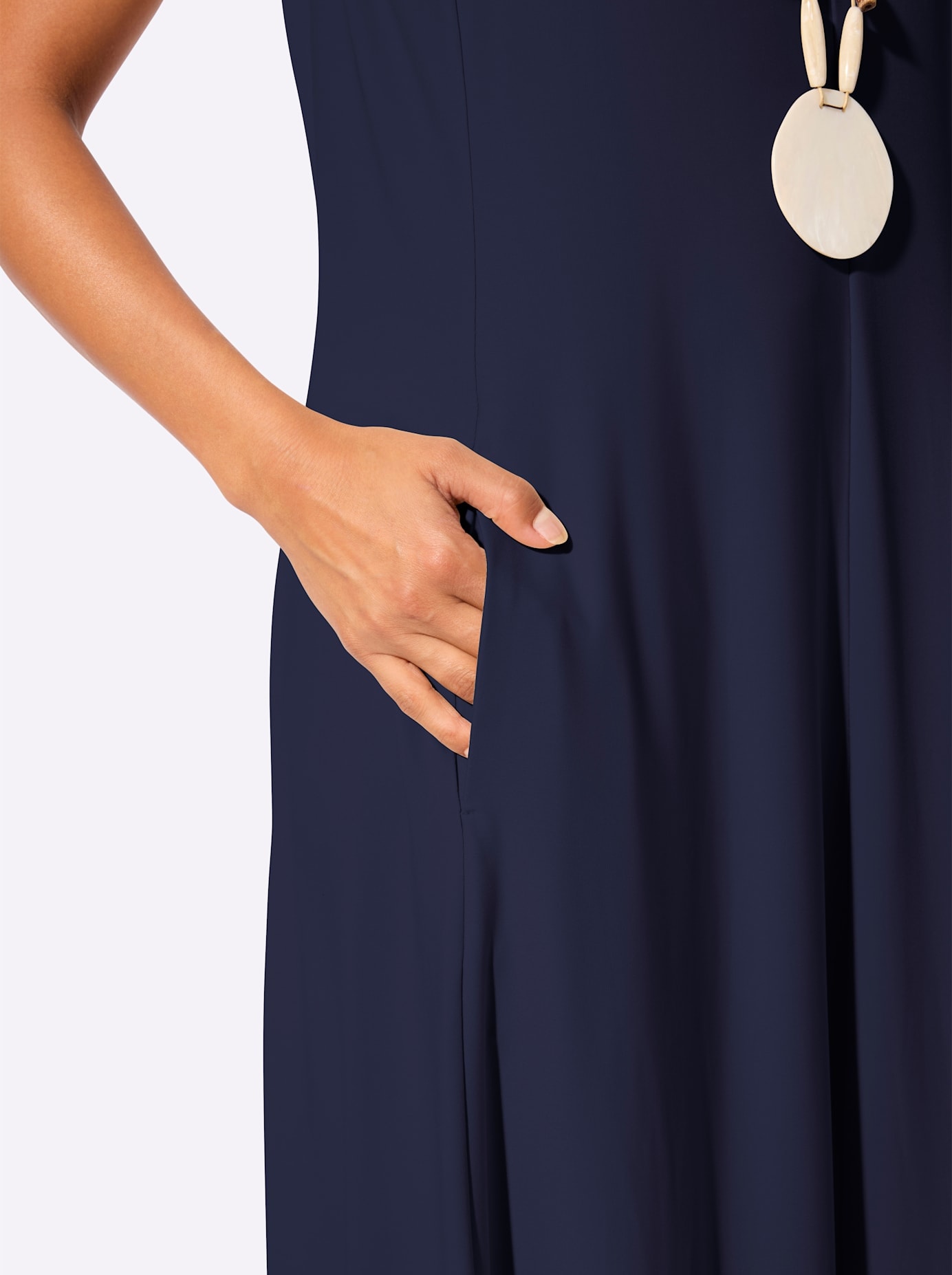 Casual Looks Robe en ligne A »Sommer-Kleid« Poche dans les coutures