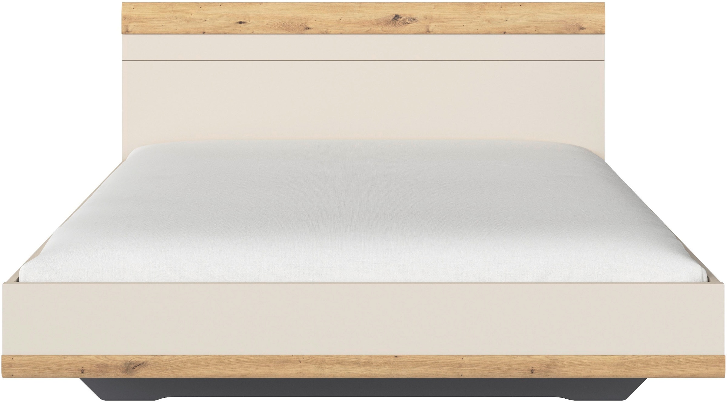 rauch Lit futon »Bett Doppelbett Holzbett SAJO« avec accents de couleur à hauteur d'assise confortable MADE IN GERMANY