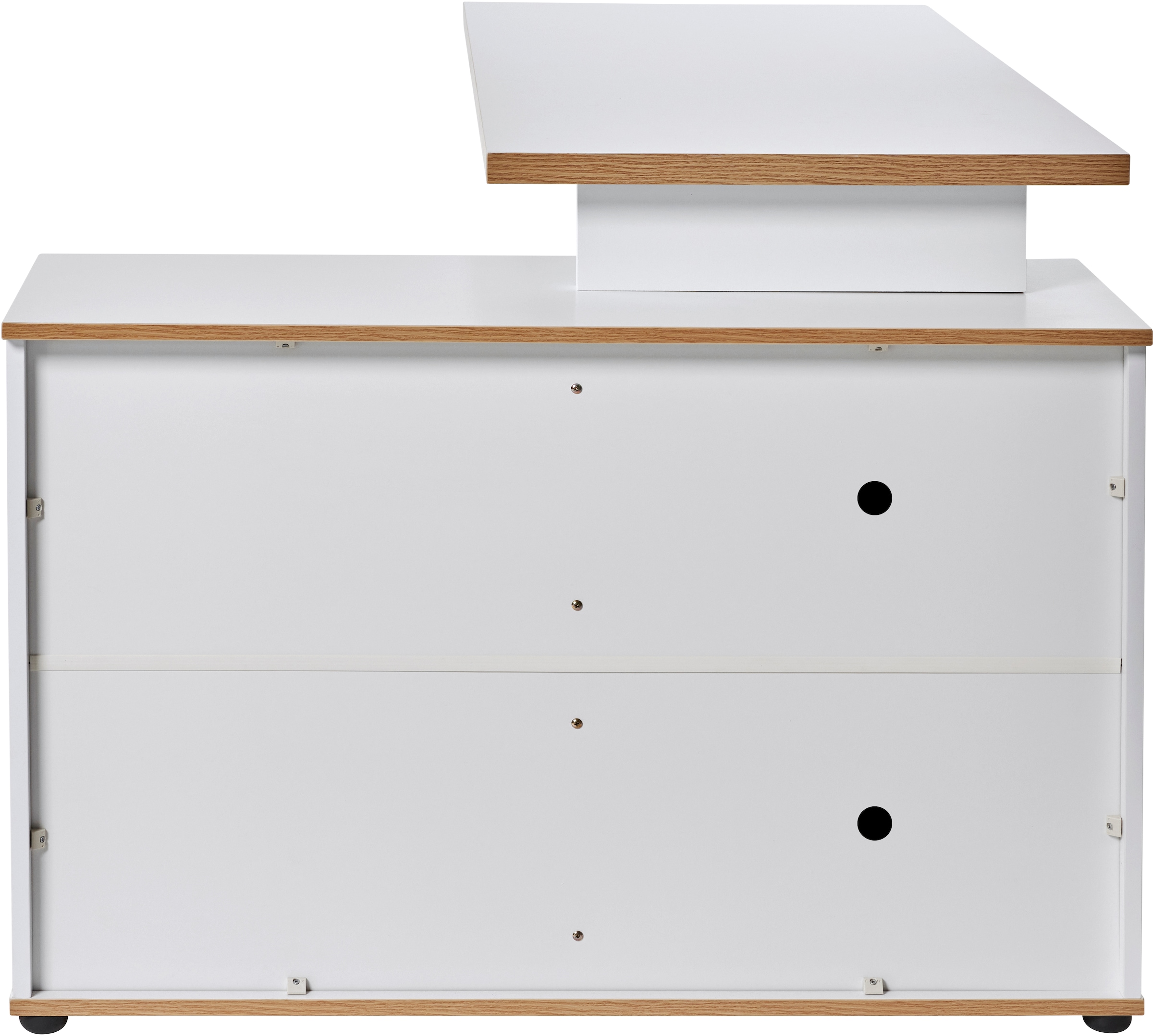 Jahnke Bureau d'angle »X-CLUB C 40 E« 1 cuis tlg. bureau d'angle, montage réversible, piètement en X