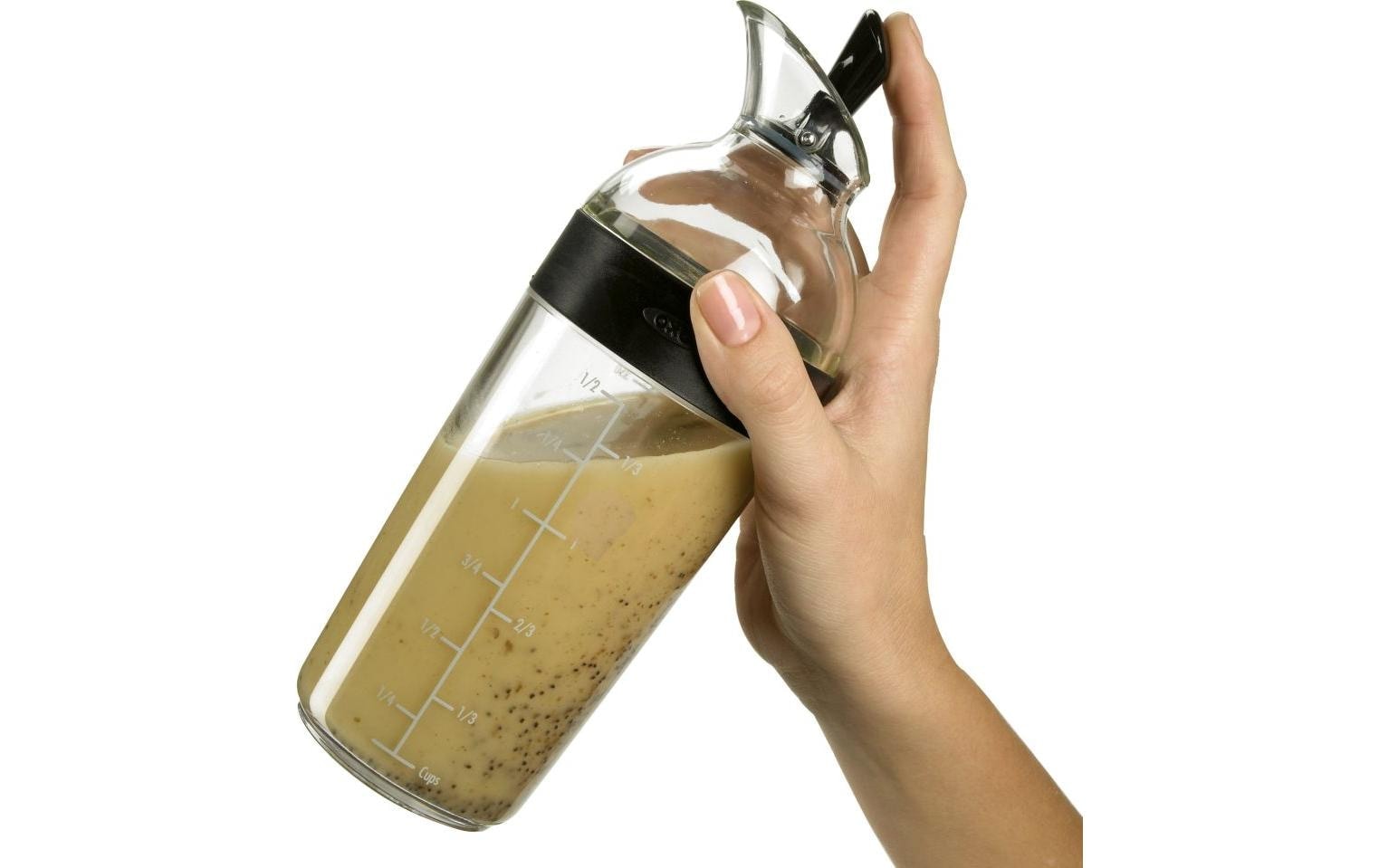 OXO Good Grips Dressing Shaker für Salatdressing, 350 ml