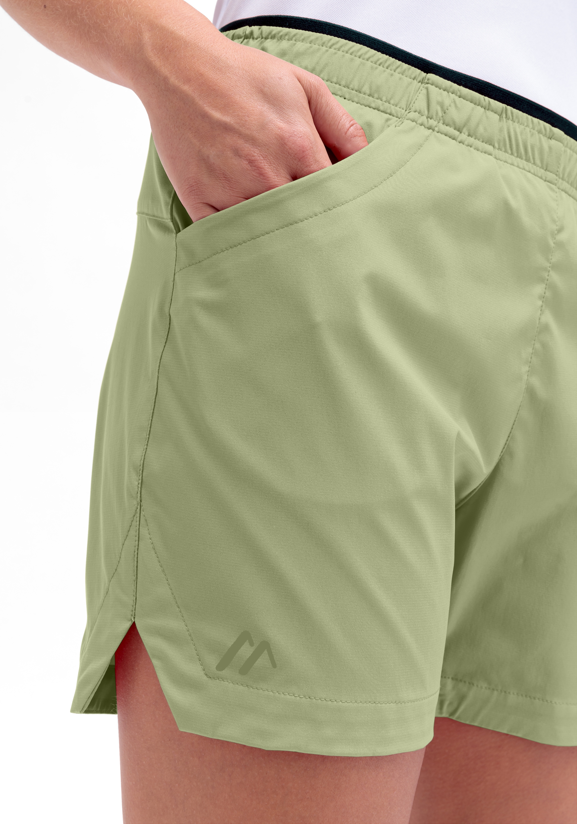 Maier Sports Pantalon de plein air »Fort Shorts W«  Short femme, pantalon de randonnée aéré, pantalon outdoor léger, coupe régulière