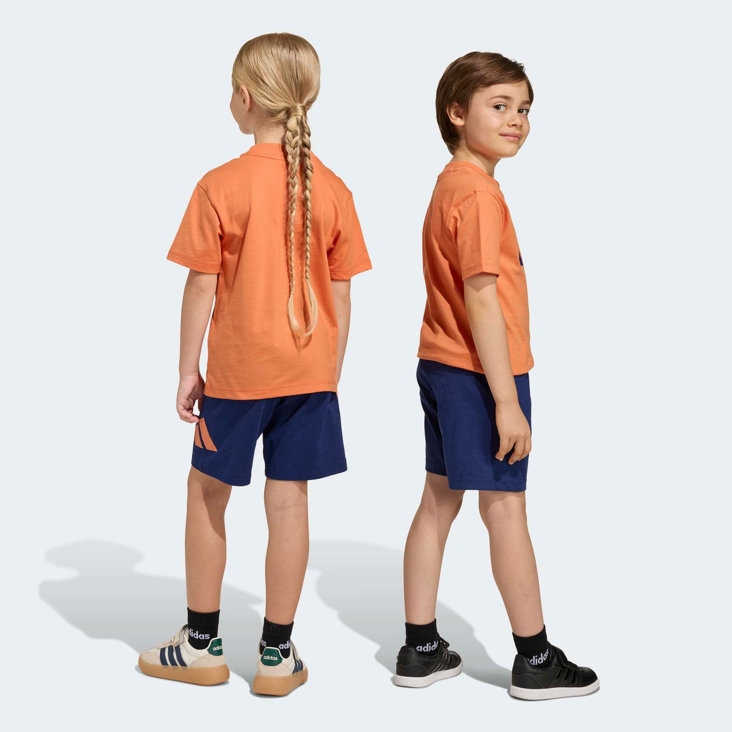 adidas Sportswear Trainingsanzug »LK BL T-SET 160« 2 tlg. für Kinder, zweiteilig, aus Baumwolle