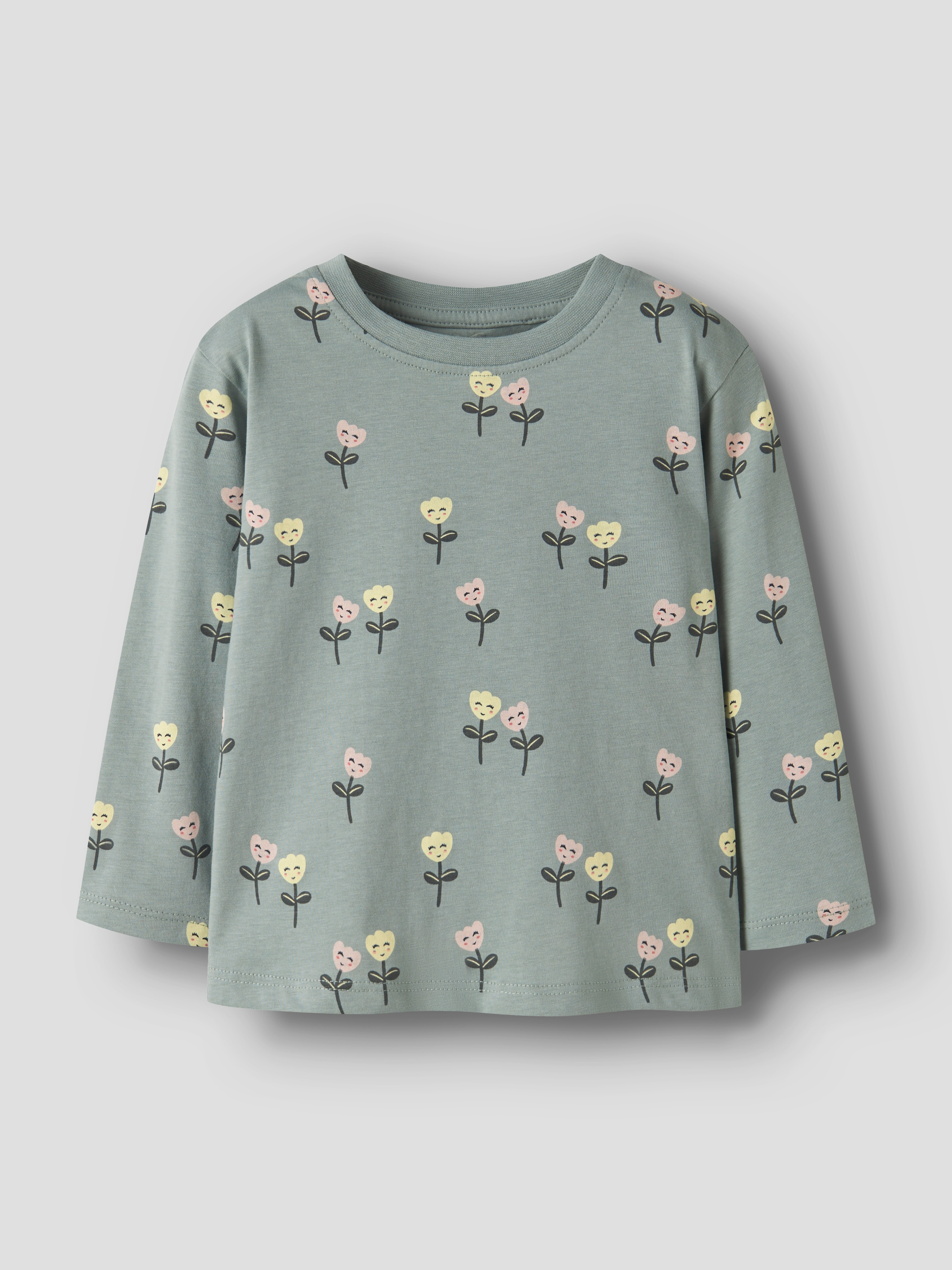 Name It T-shirt à manches longues »NMFVELDA 2P LS NREG TOP« Paquet, 2 coton, coupe régulière