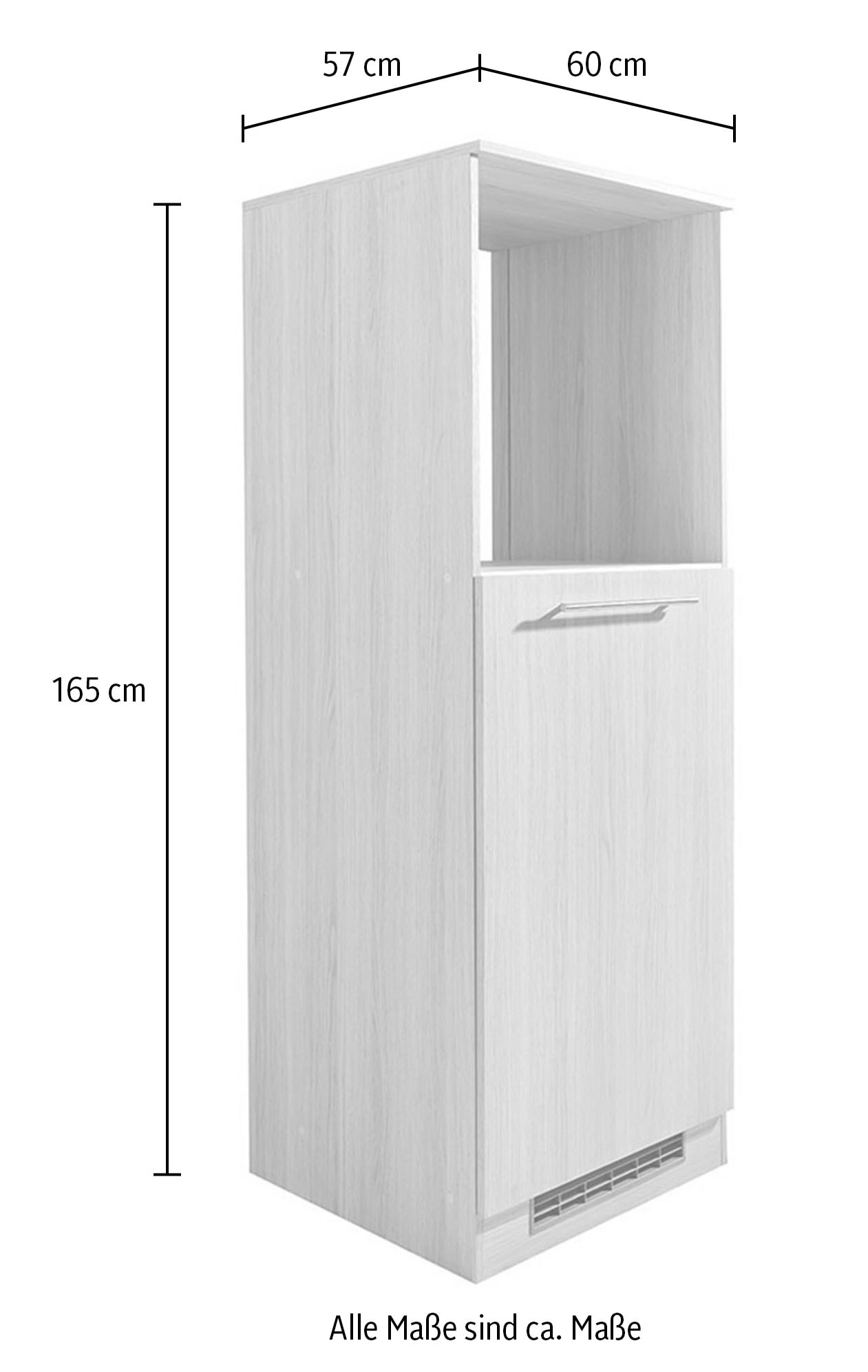 wiho Küchen Backofen/Kühlumbauschrank »Filo« 60 cm breit