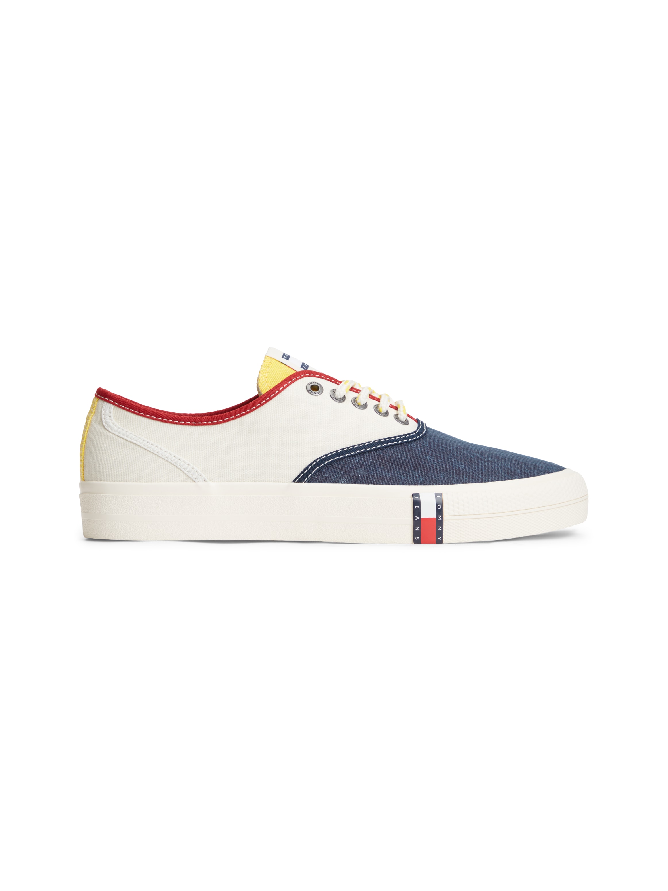 Tommy Jeans Sneakers »ARCHIVE VULC Y2K COLOR BLOCK«  Freizeitschuh, Halbschuh, Schnürschuh im auffälligen Kontrastlook