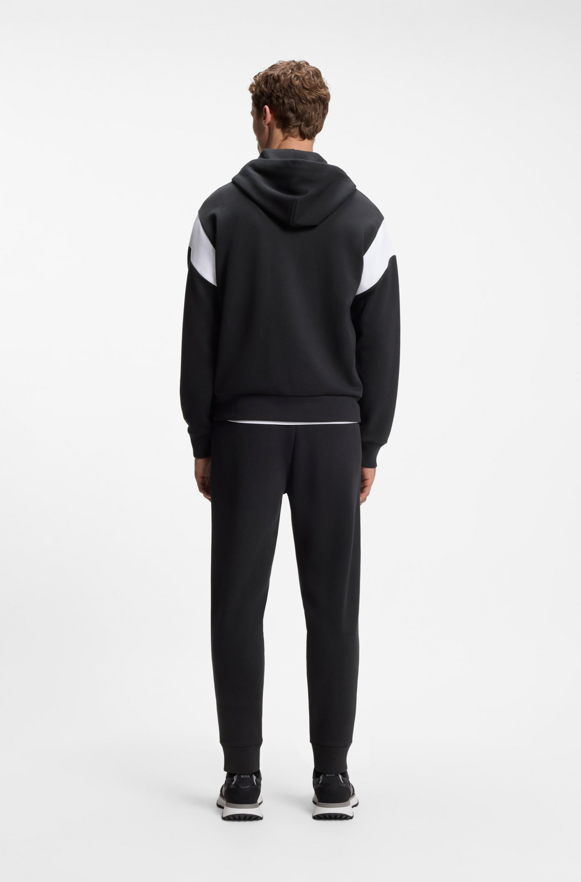 BOSS GREEN Sweat à capuche »Union Saggy« Kapuze, Regular Fit, Baumwoll-Mix