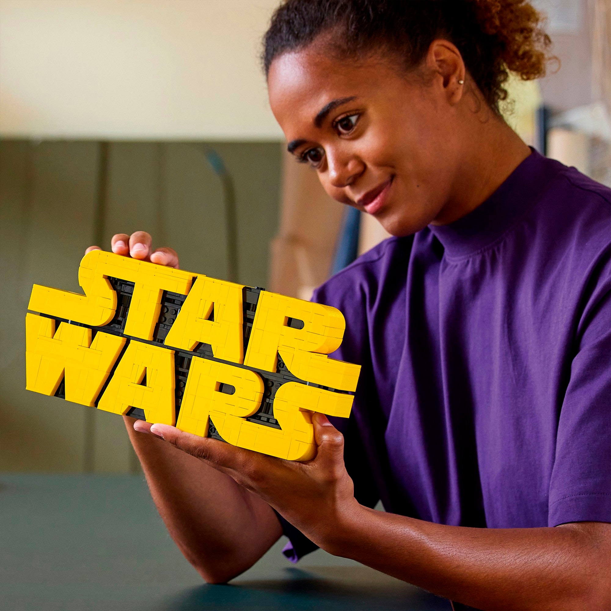 LEGO® Pions de construction »Star Wars Logo aus LEGO Steinen (75407), LEGO Star Wars ™« Made in Europe