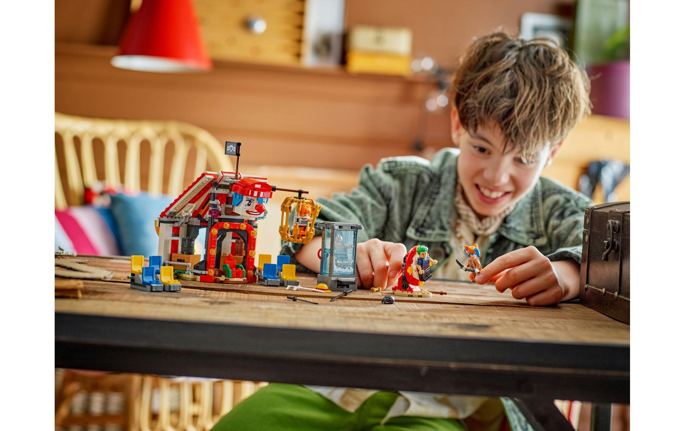 LEGO® Konstruktionsspielsteine »Zirkuszelt von Buggy dem Clown 75637«