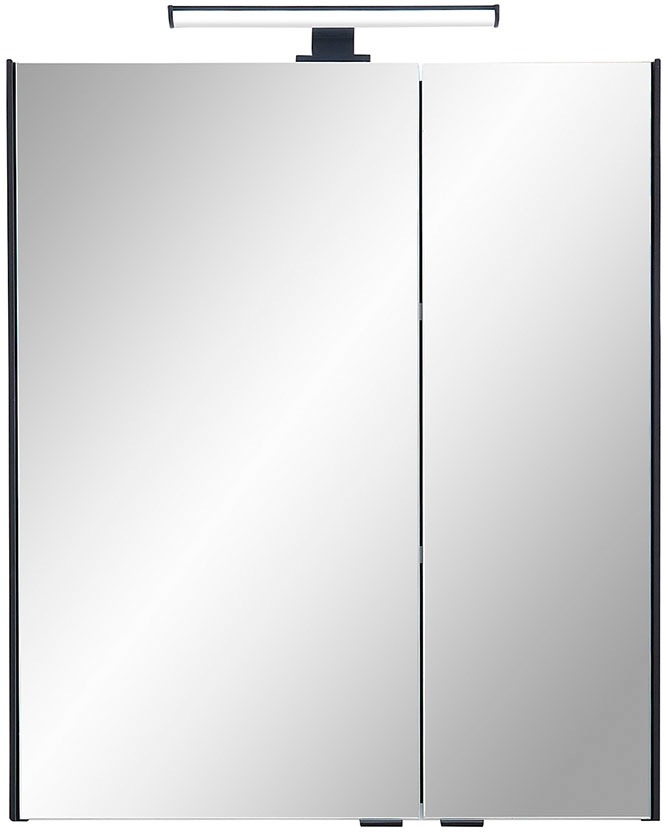 Saphir Ensemble de meubles de salle de bain »Quickset 395 4-teilig, Waschbeckenunterschrank mit LED-Spiegelschrank« 5 cuis tlg.