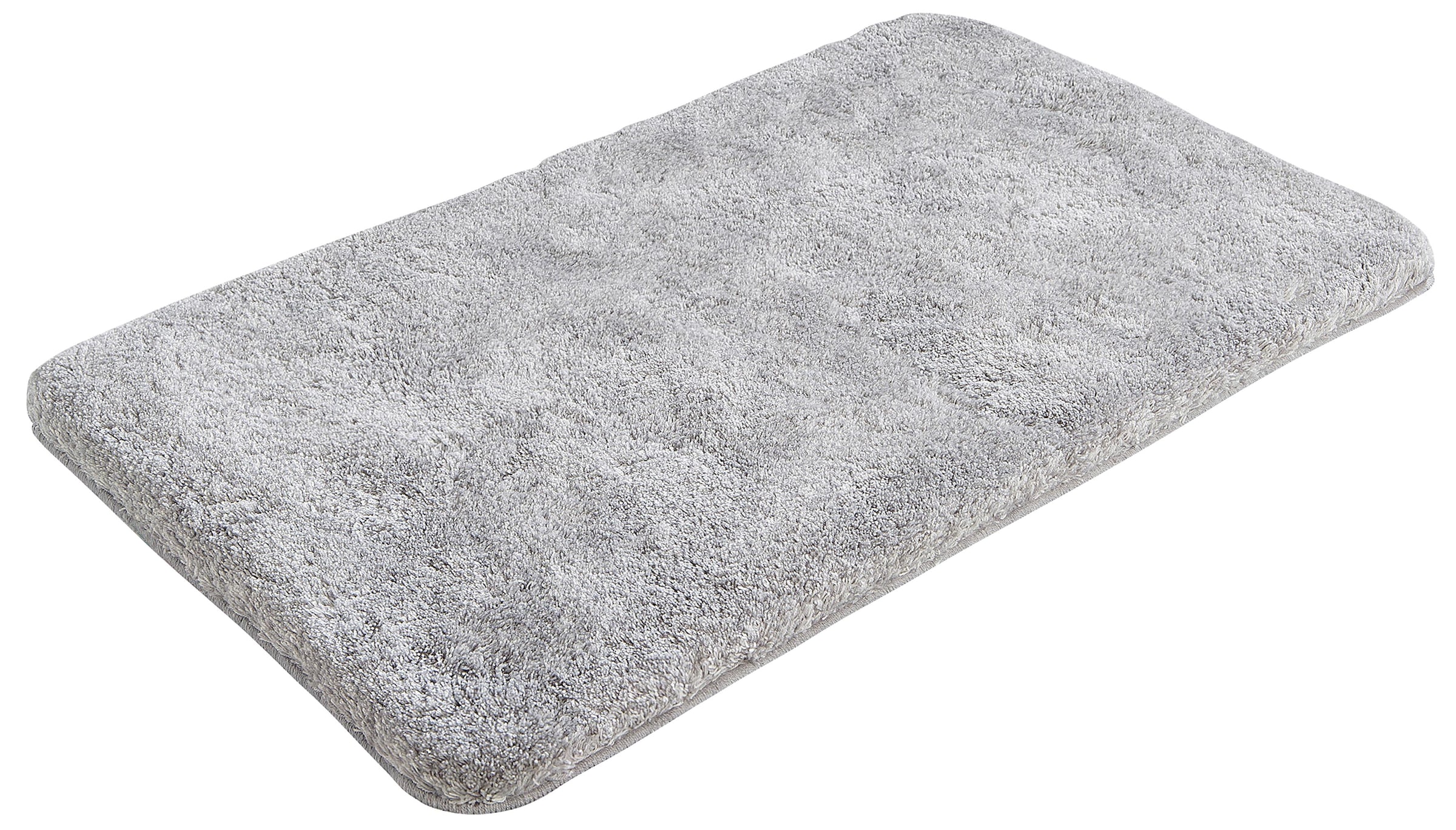 Grund Tapis de bain »Melos, Badvorleger, Badezimmer Teppich, sehr weich« Höhe 27 mm melierte Optik, sehr weicher Flor, Melange-Effekt, Made in Europe