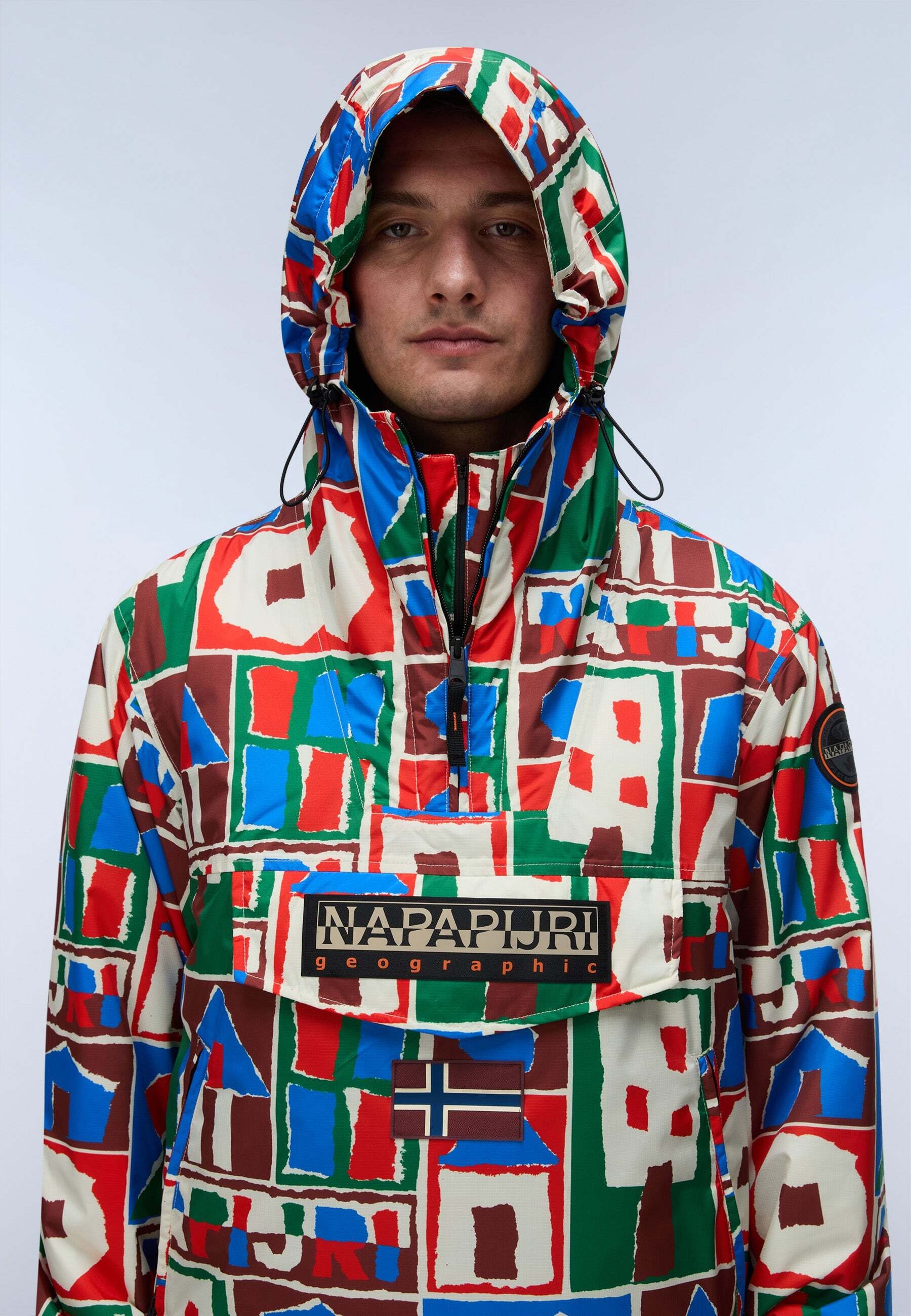 Napapijri Veste de pluie »Napapijri Anorakjacke RF NEXT AOP 1«