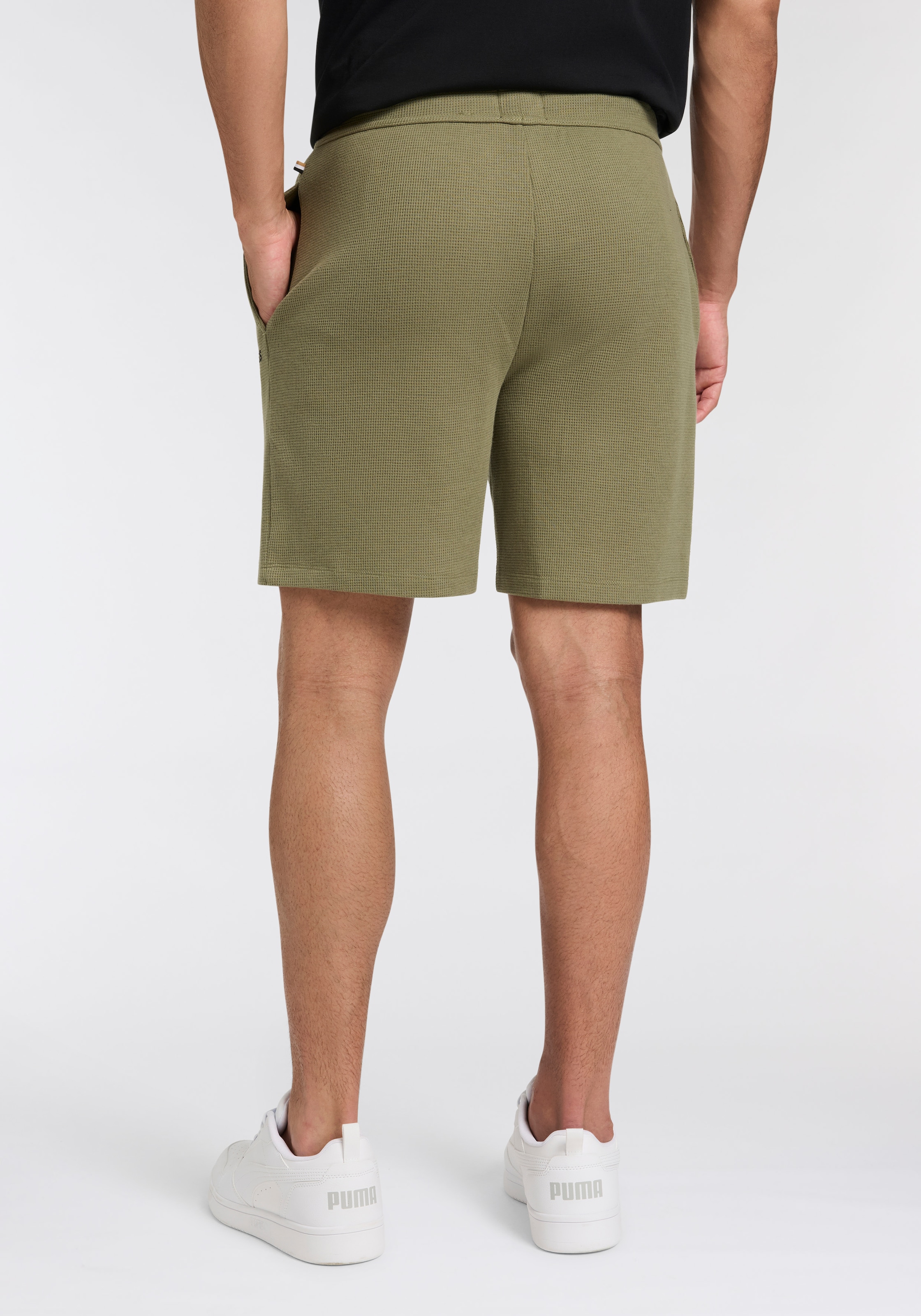 BOSS Shorts de pyjama »Waffle Shorts«