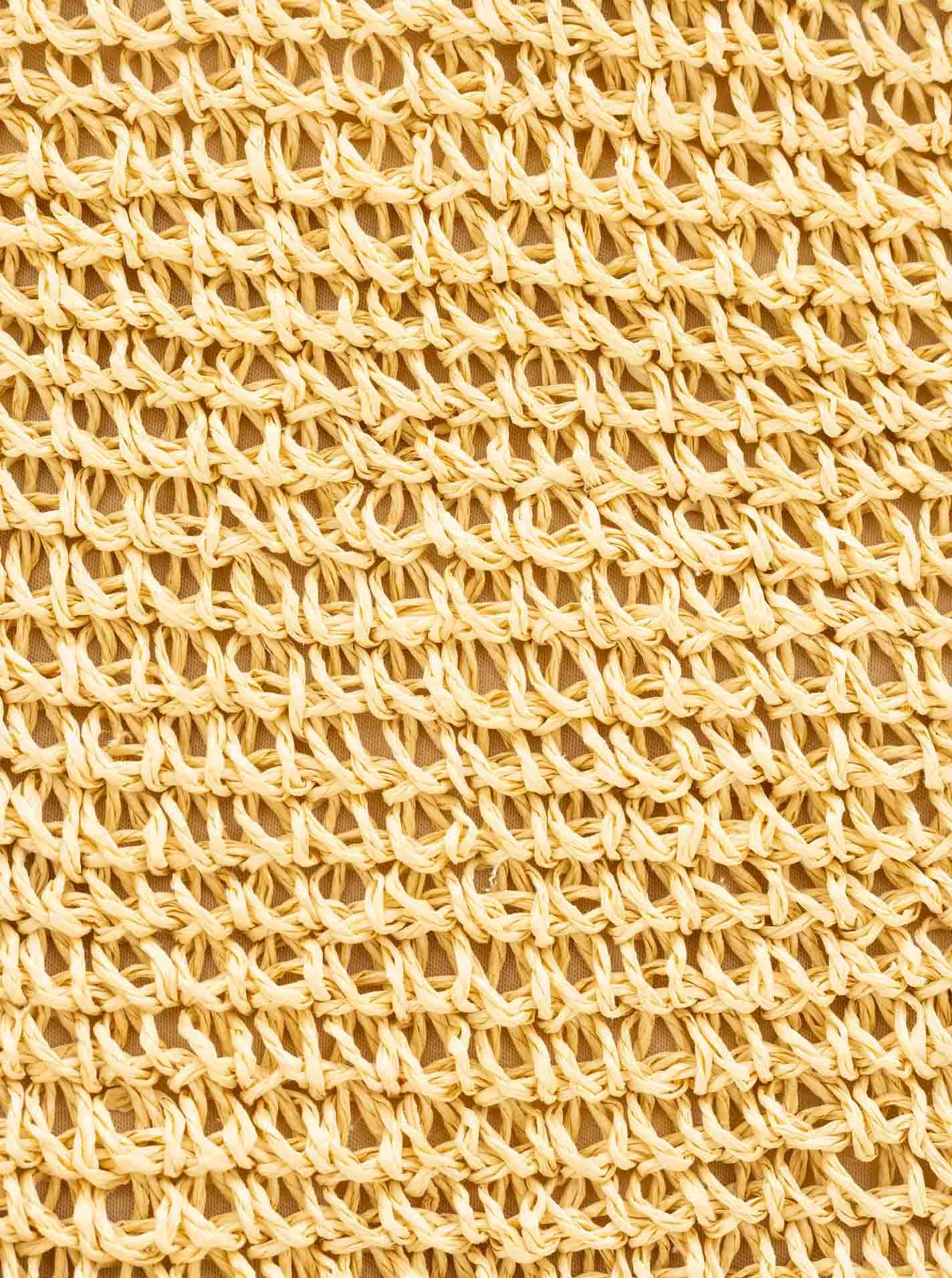 Zwillingsherz Sac de transport »"Shopper"« geflochtenes Material, Schulterhenkel