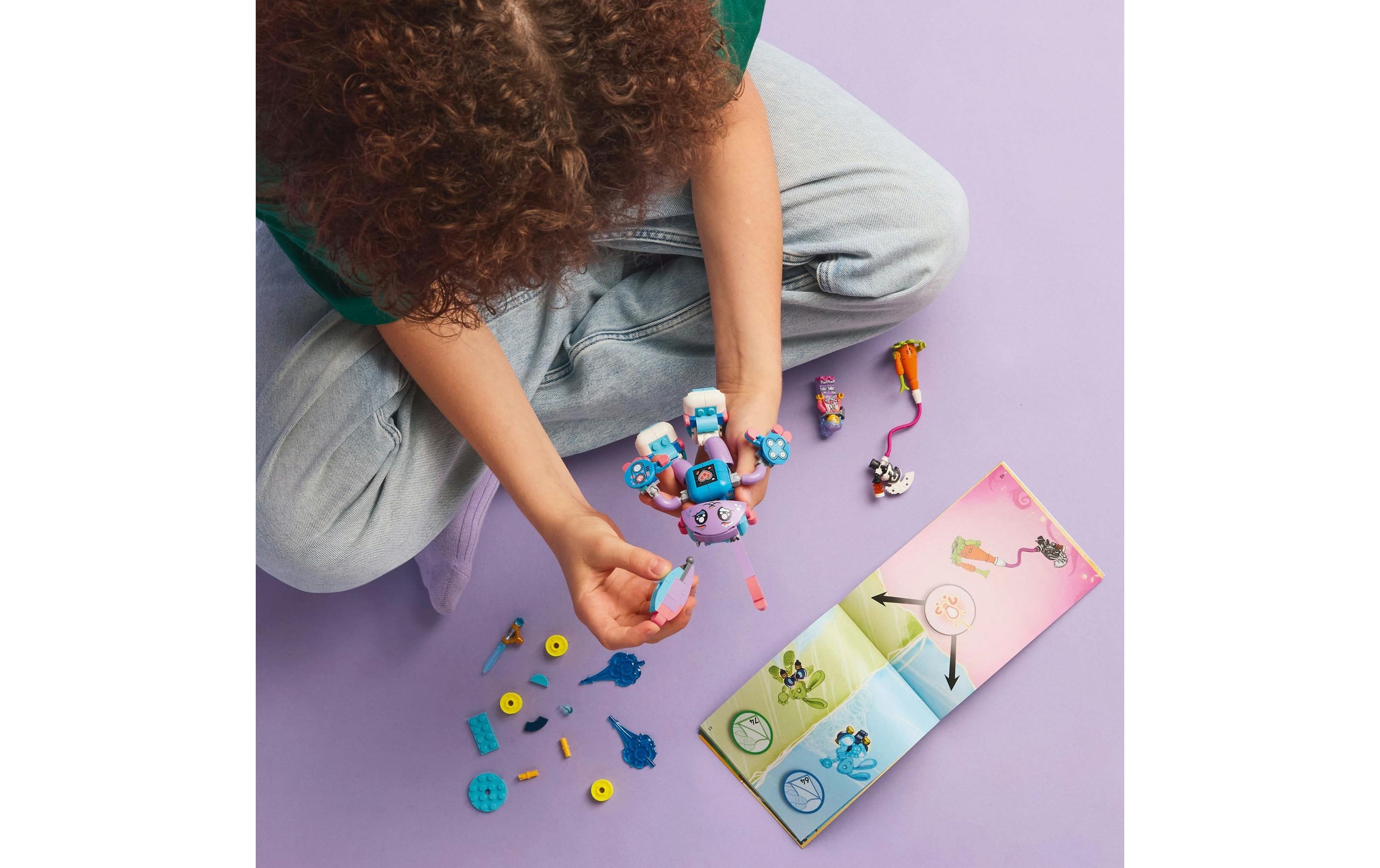 LEGO® Spielbausteine »DreamZzz Izzie und Bunchurro der Gaming-Hase 71490«