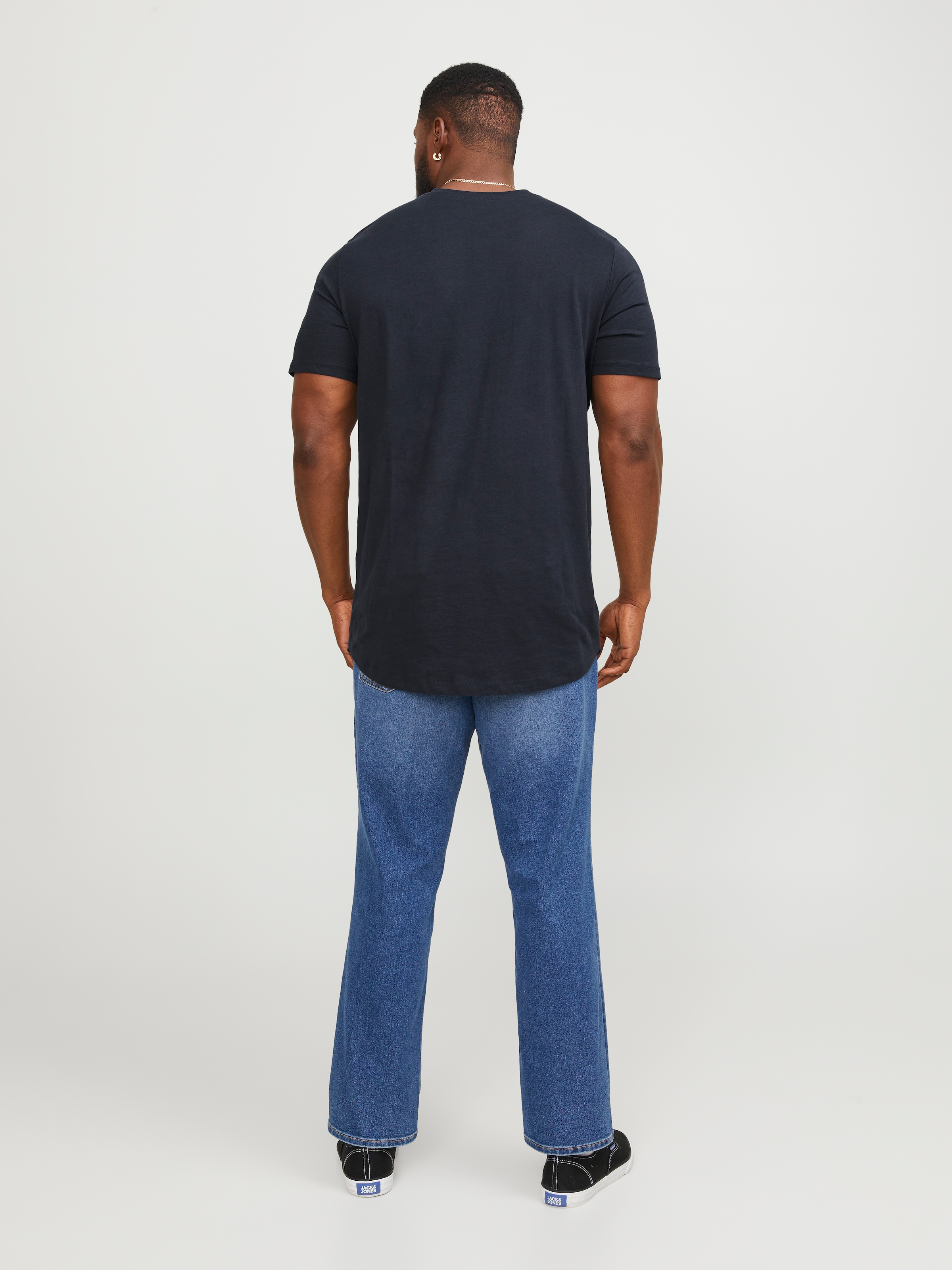 Jack & Jones PlusSize T-Shirt »NOA TEE« mit abgerundetem Saum, bis Grösse 6XL