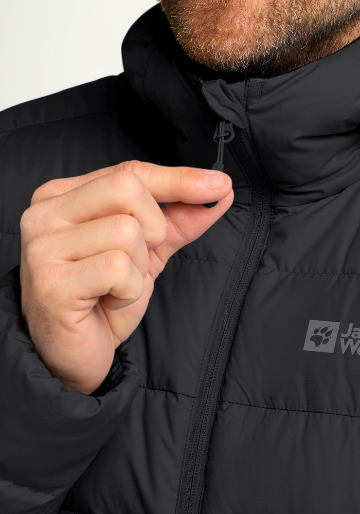Jack Wolfskin Daunenjacke »ATHER DOWN HOODY M RDS« mit Kapuze