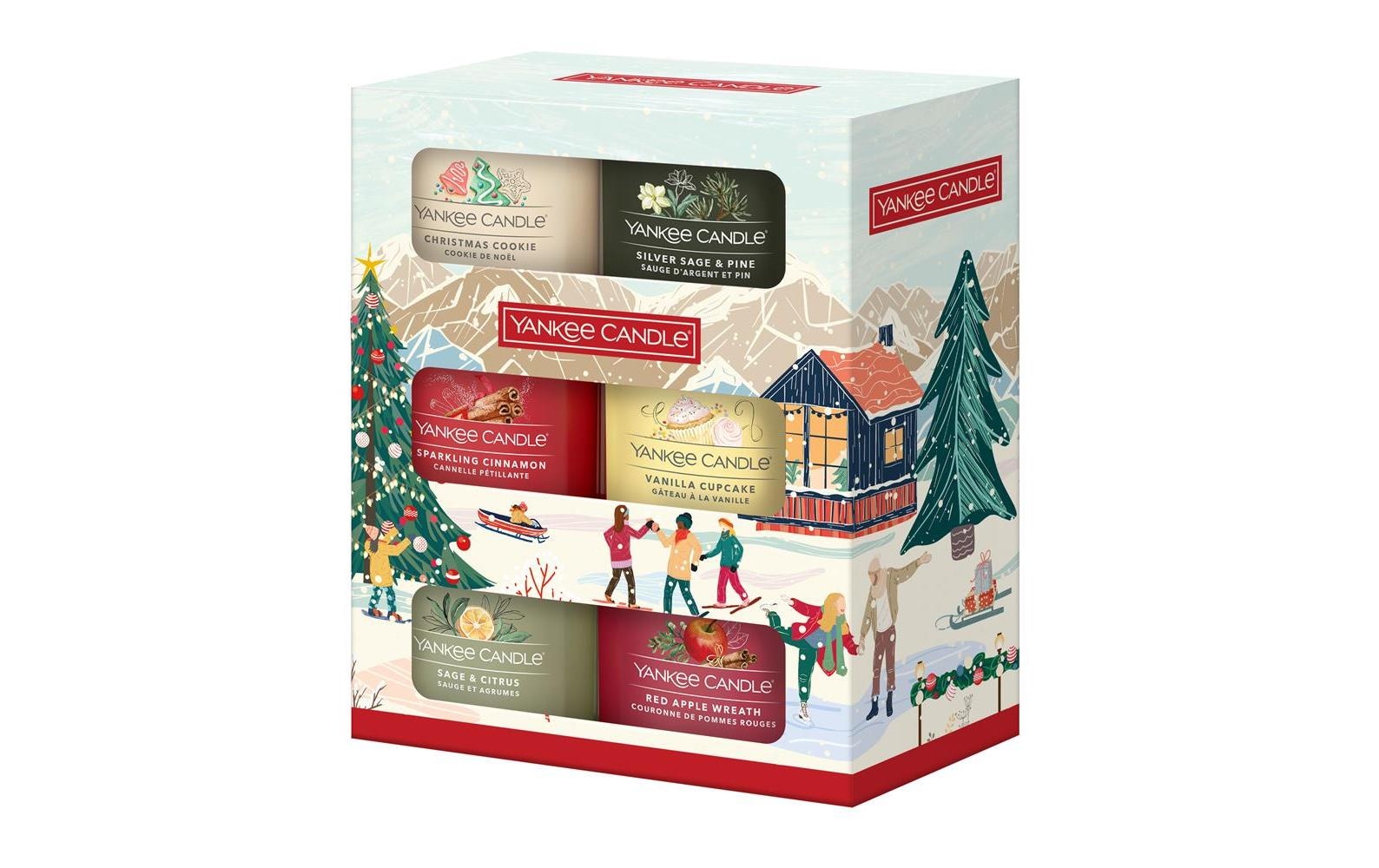 Yankee Candle Duftkerze »Set, Après Ski 6 x 37 g«