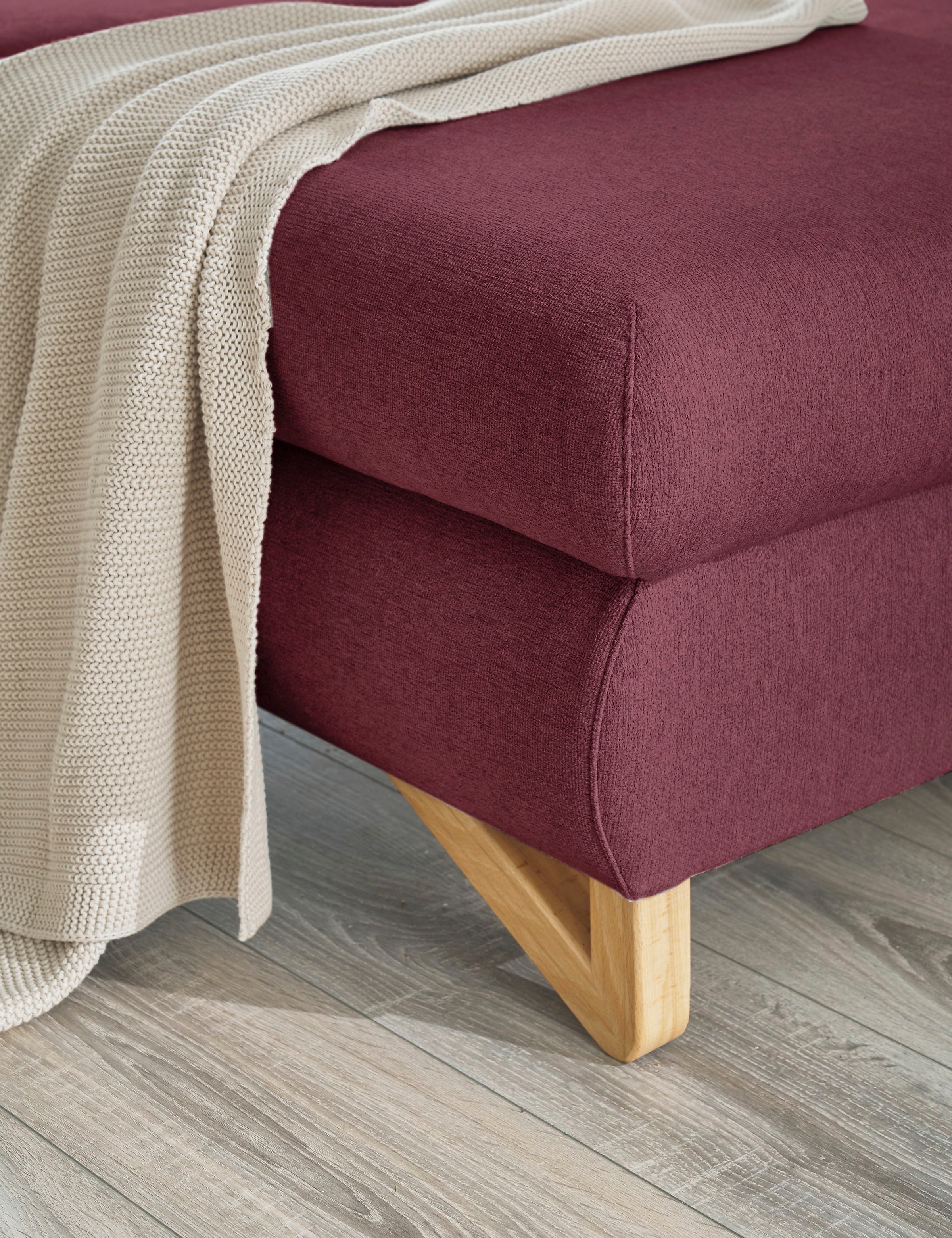Home affaire Schlafsofa »City/Giron« komfortable Bettfunktion (Liegefläche 245 x 138 cm), sowie Bettkasten