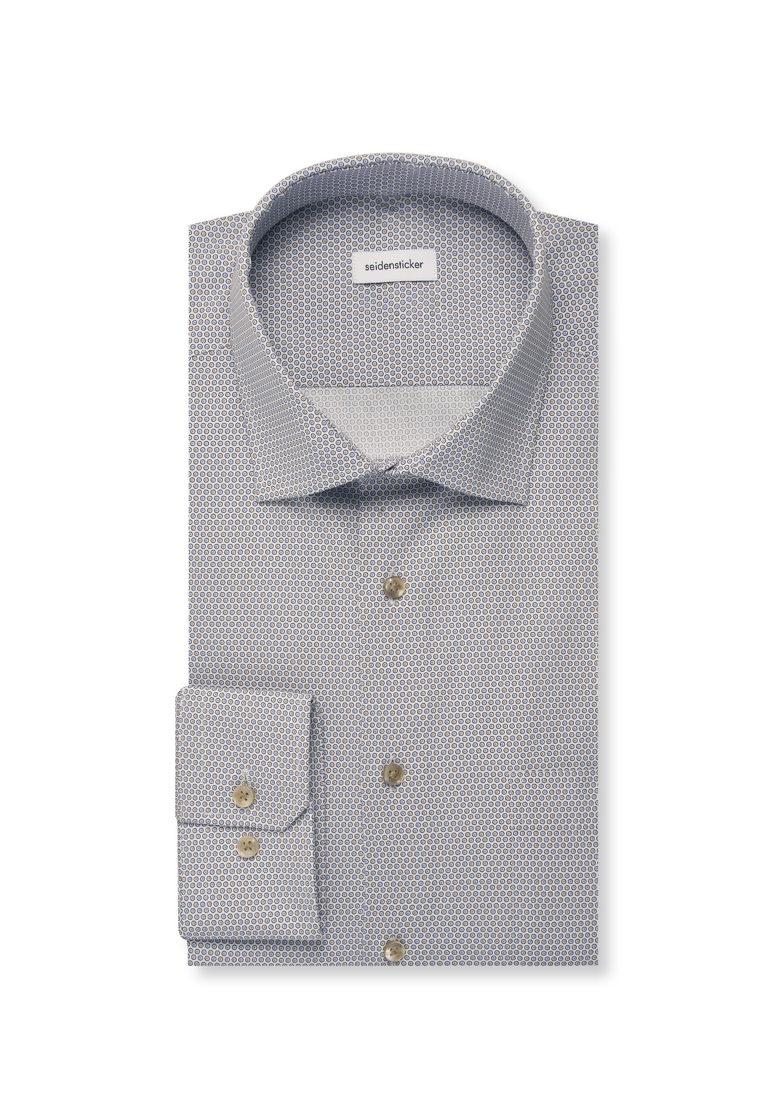 seidensticker Businesshemd »Comfort« Comfort 1/1 Kentkragen Druck