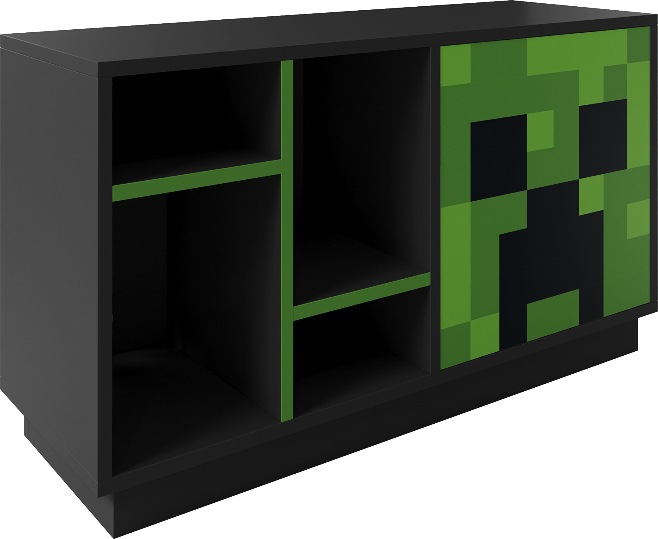 Phoenix Table basse »Minecraft Creeper Lowboard« avec éclairage