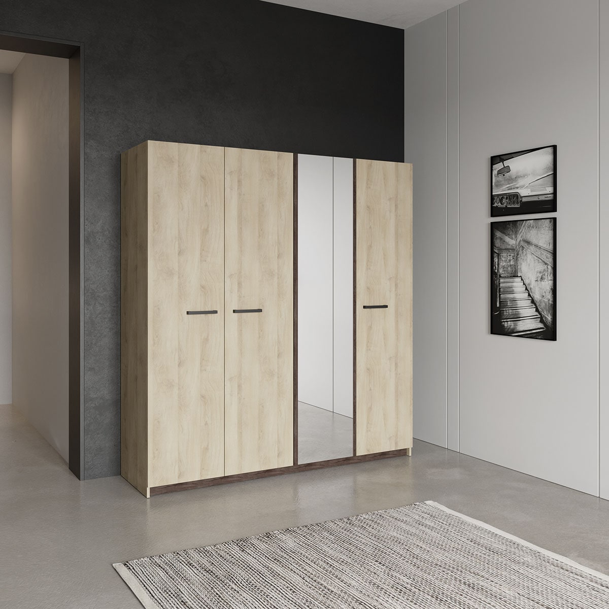 Demeyere GROUP Armoire à portes battantes 1 cuis tlg.