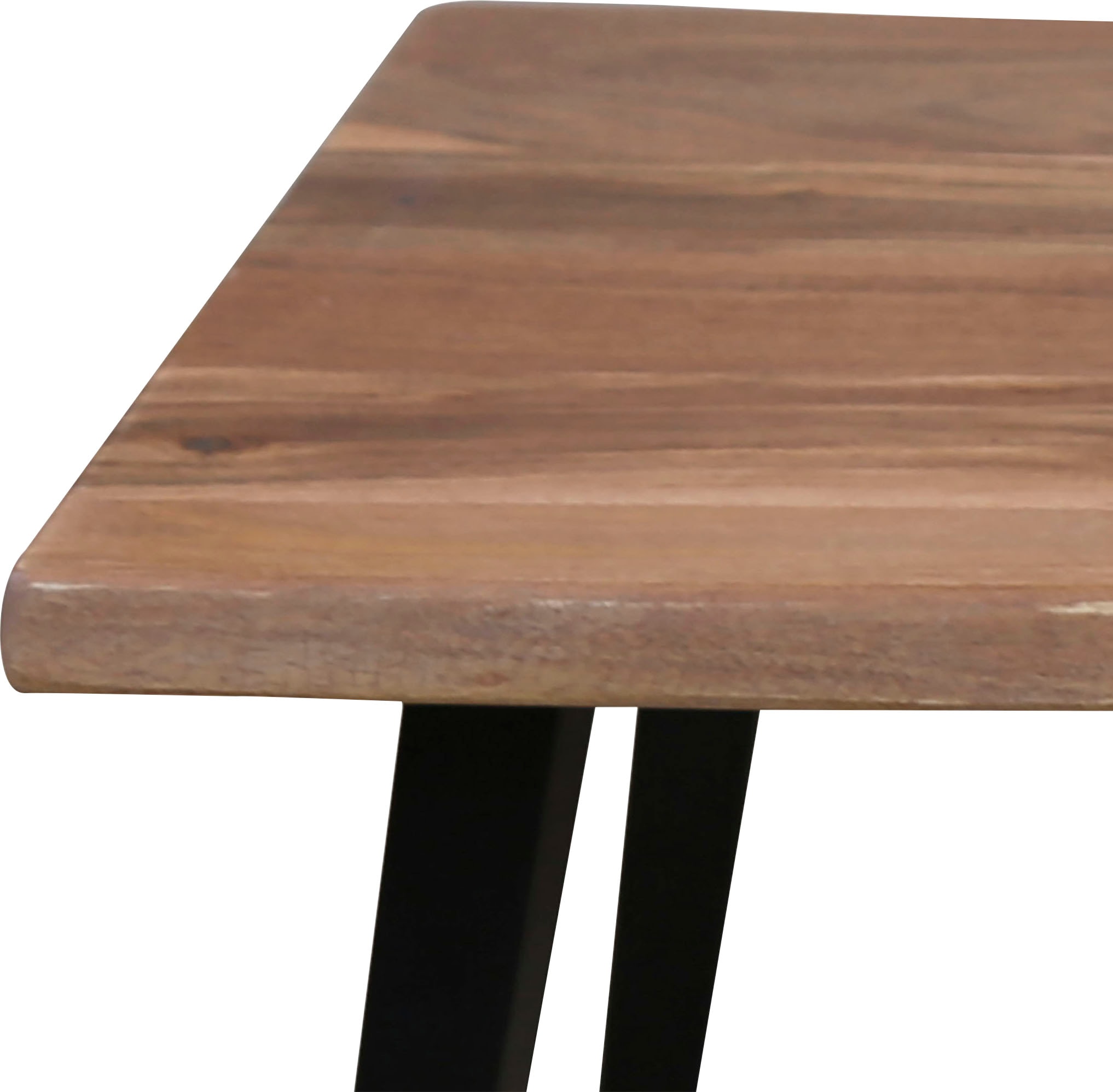 byLIVING Table basse »Caddy« Tischplatte mit Baumkante, Breite 110 oder 60 cm