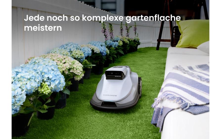   Robot tondeuse »Terramow V1000 1200 m²«  Kabelloser, KI-gesteuerter Mähroboter