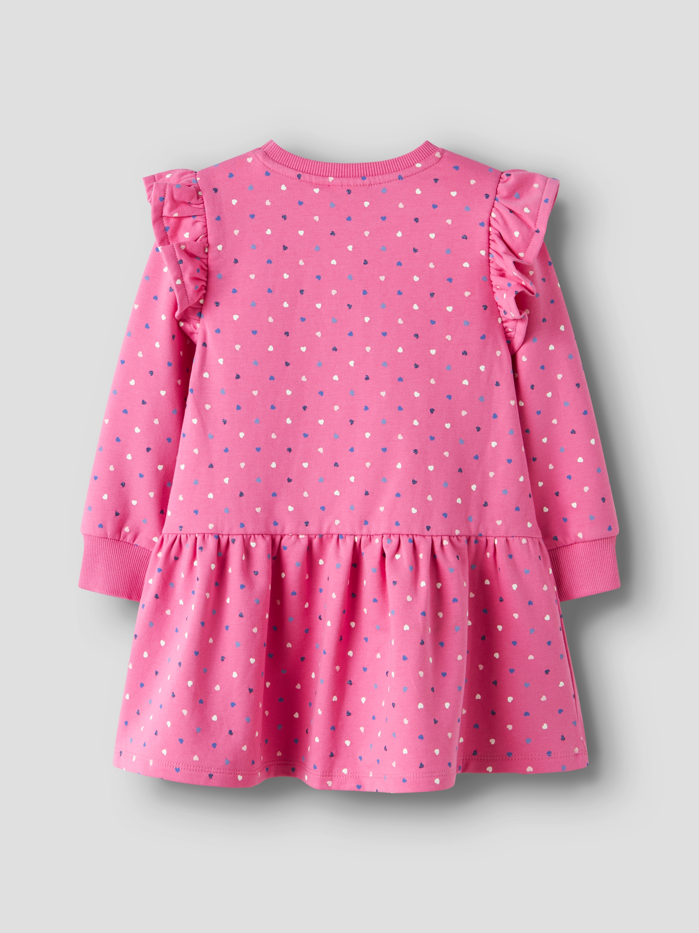 Name It Mini-robe »NMFOEANA LS SWE DRESS BRU PB«